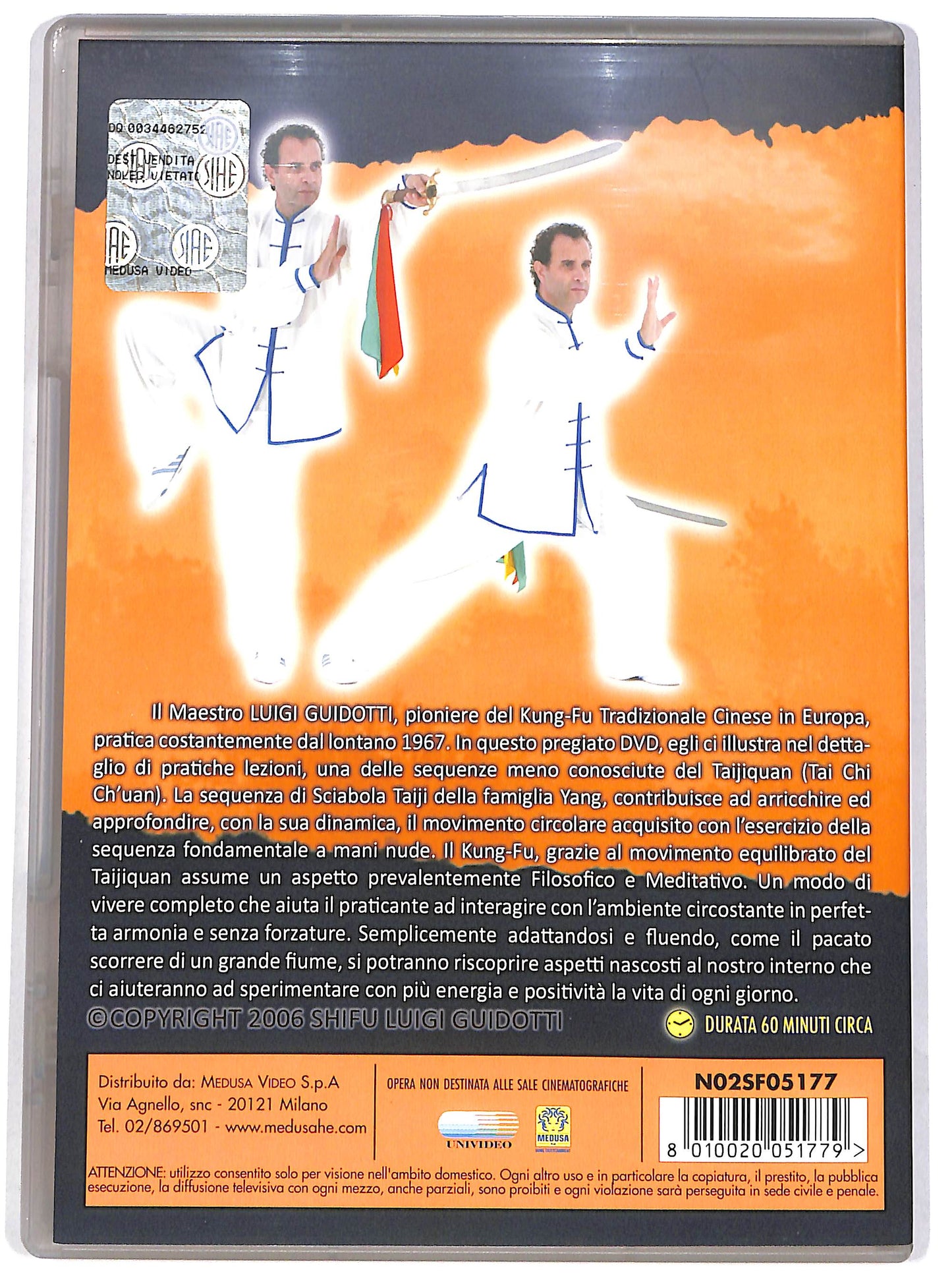 EBOND La sciabola Tai Ji della famiglia Yang DVD D643645