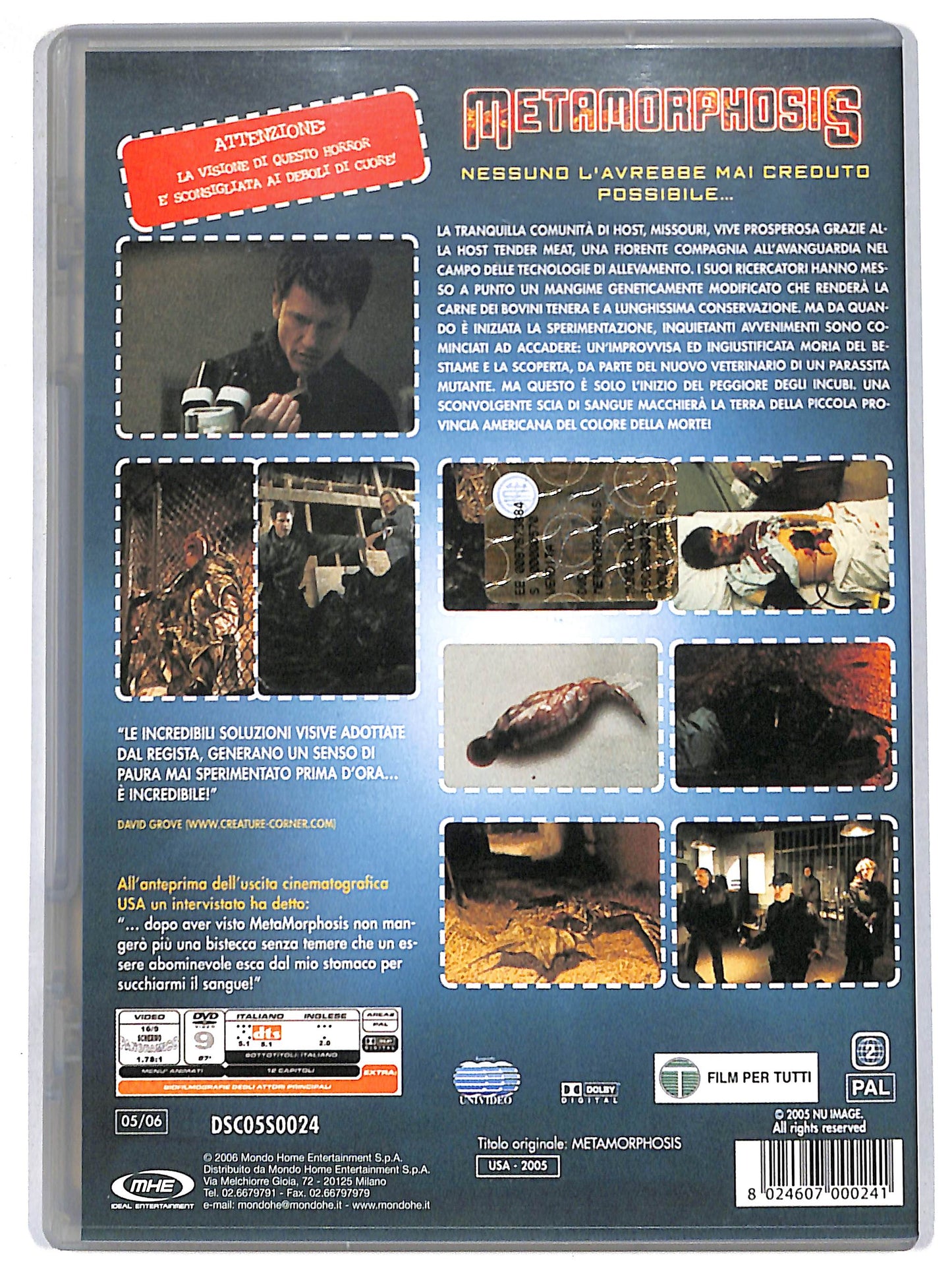 EBOND metamorphosis DVD D643761