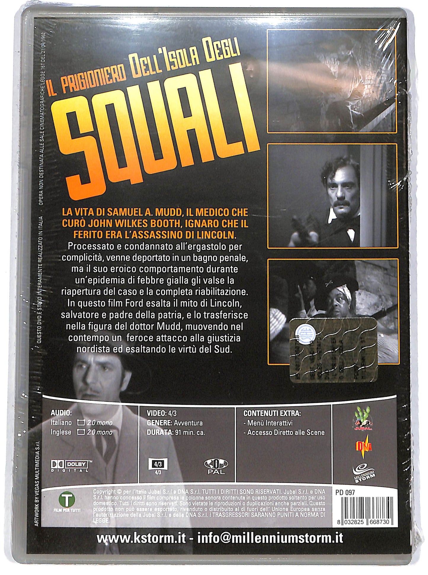 EBOND Il prigioniero dell'isola degli squali DVD D643853