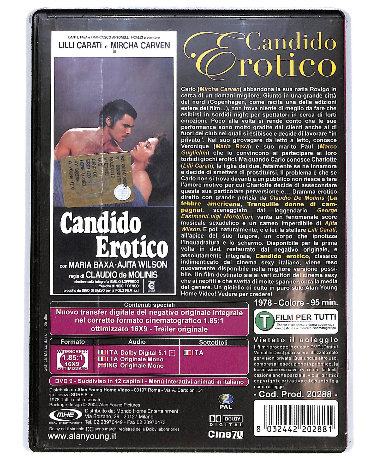 EBOND Candido erotico DVD D644016