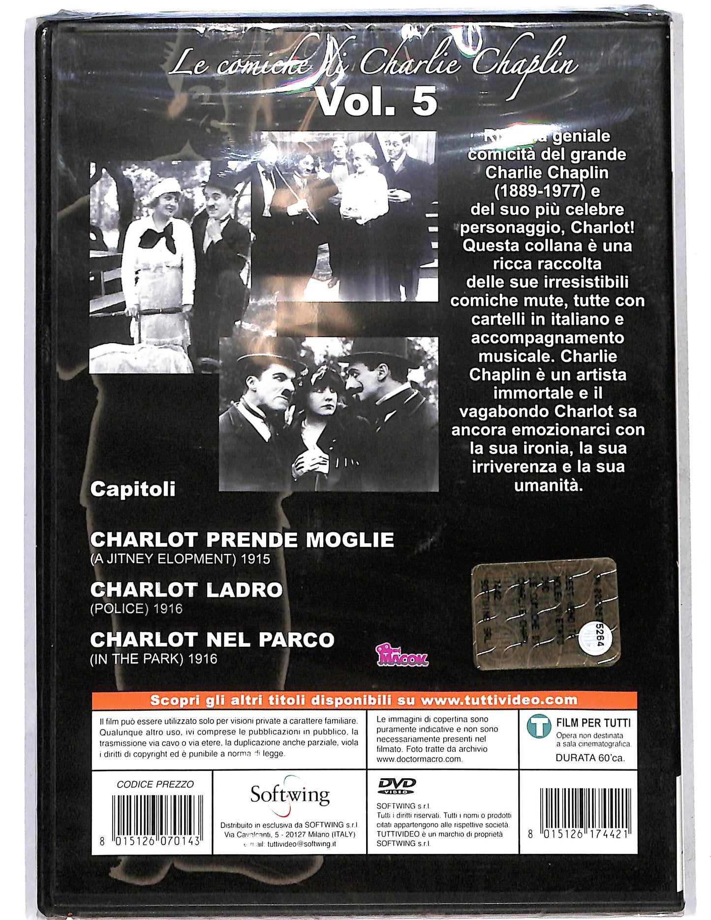 EBOND Le Comiche di Charlie Chaplin Vol.5 DVD D644025
