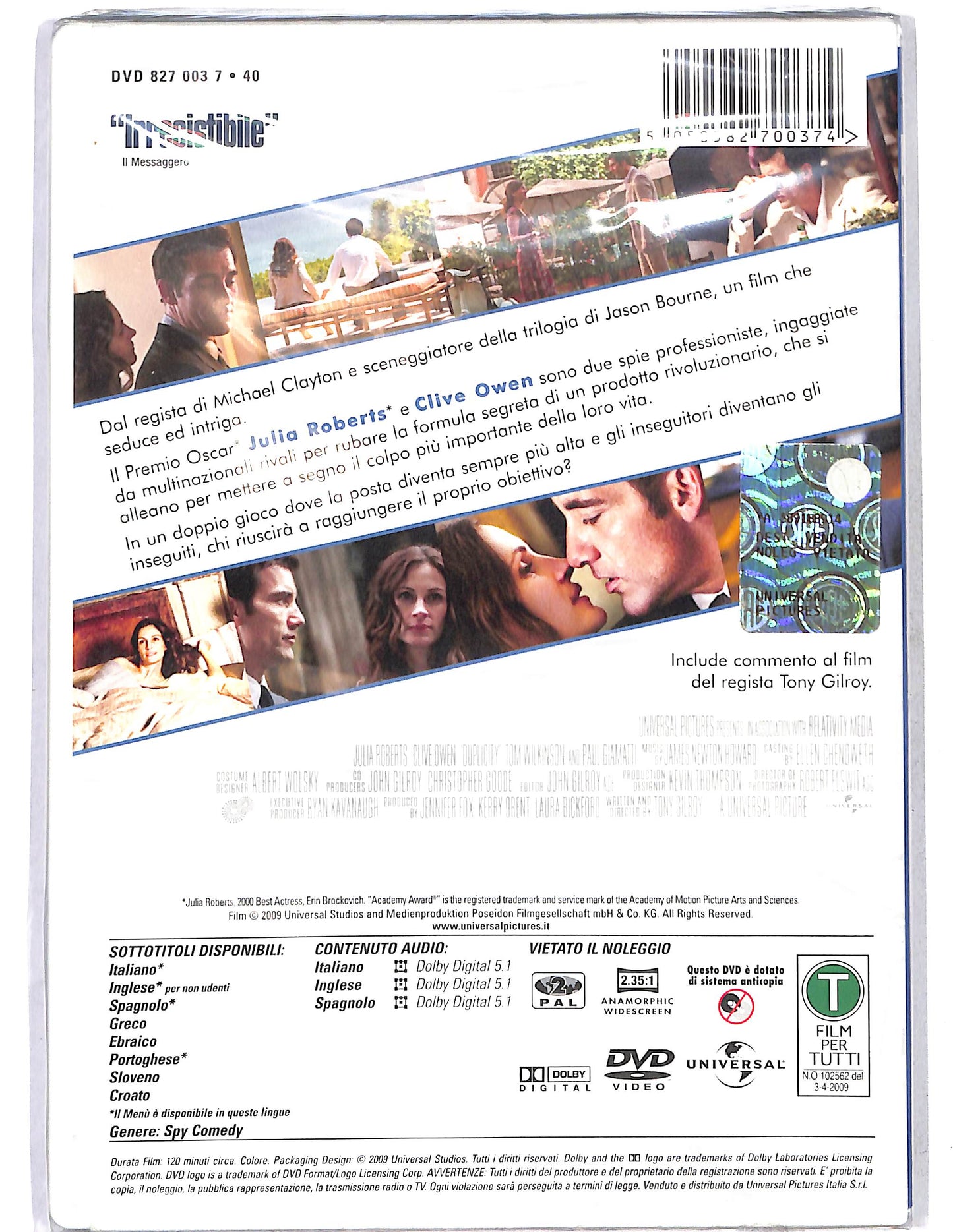 EBOND Duplicity DVD D644027