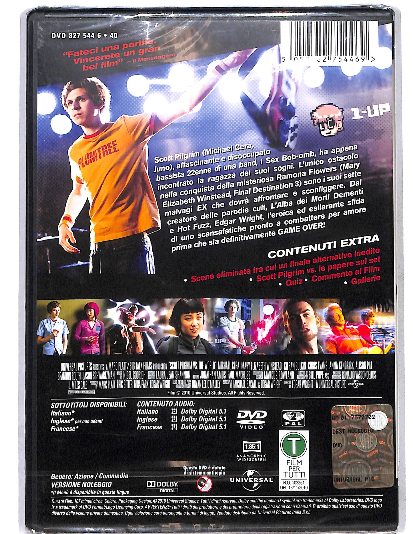 EBOND Scott Pilgrim vs. the World Noleggio DVD D644029