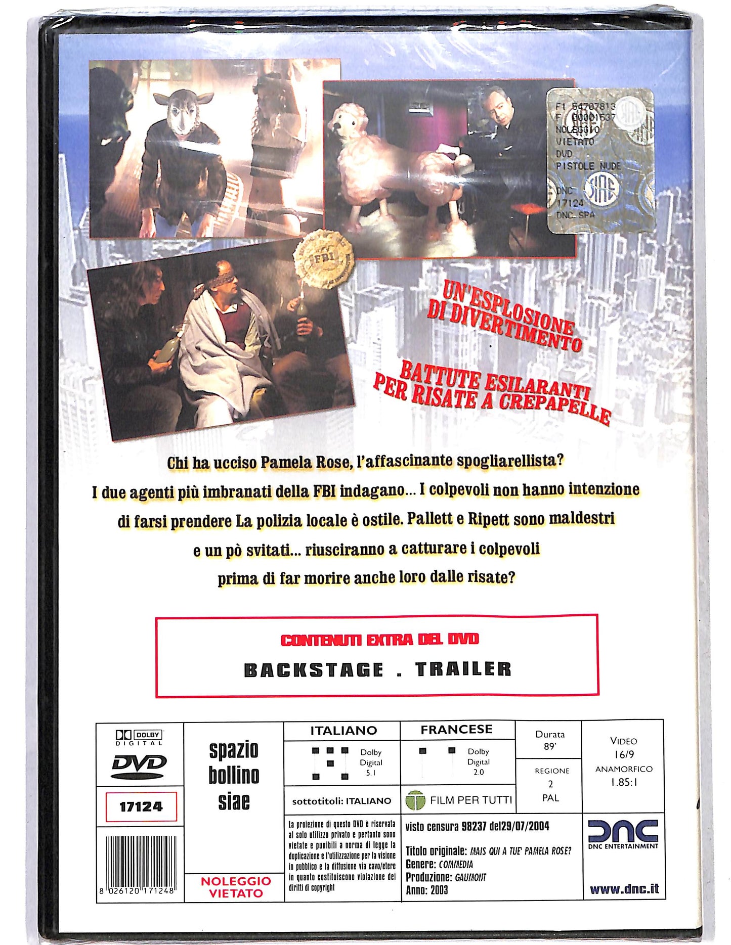 EBOND Pistole nude DVD D644035