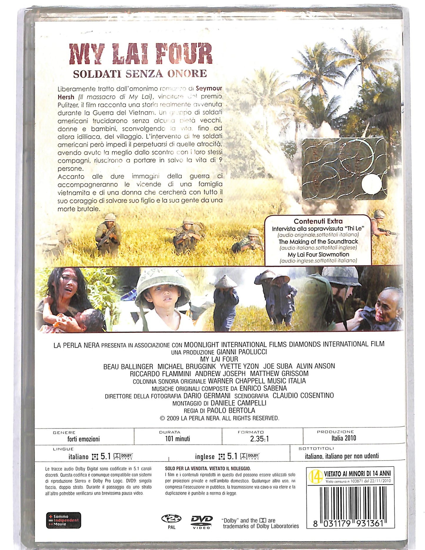 EBOND My Lai four Soldati senza onore DVD D644114