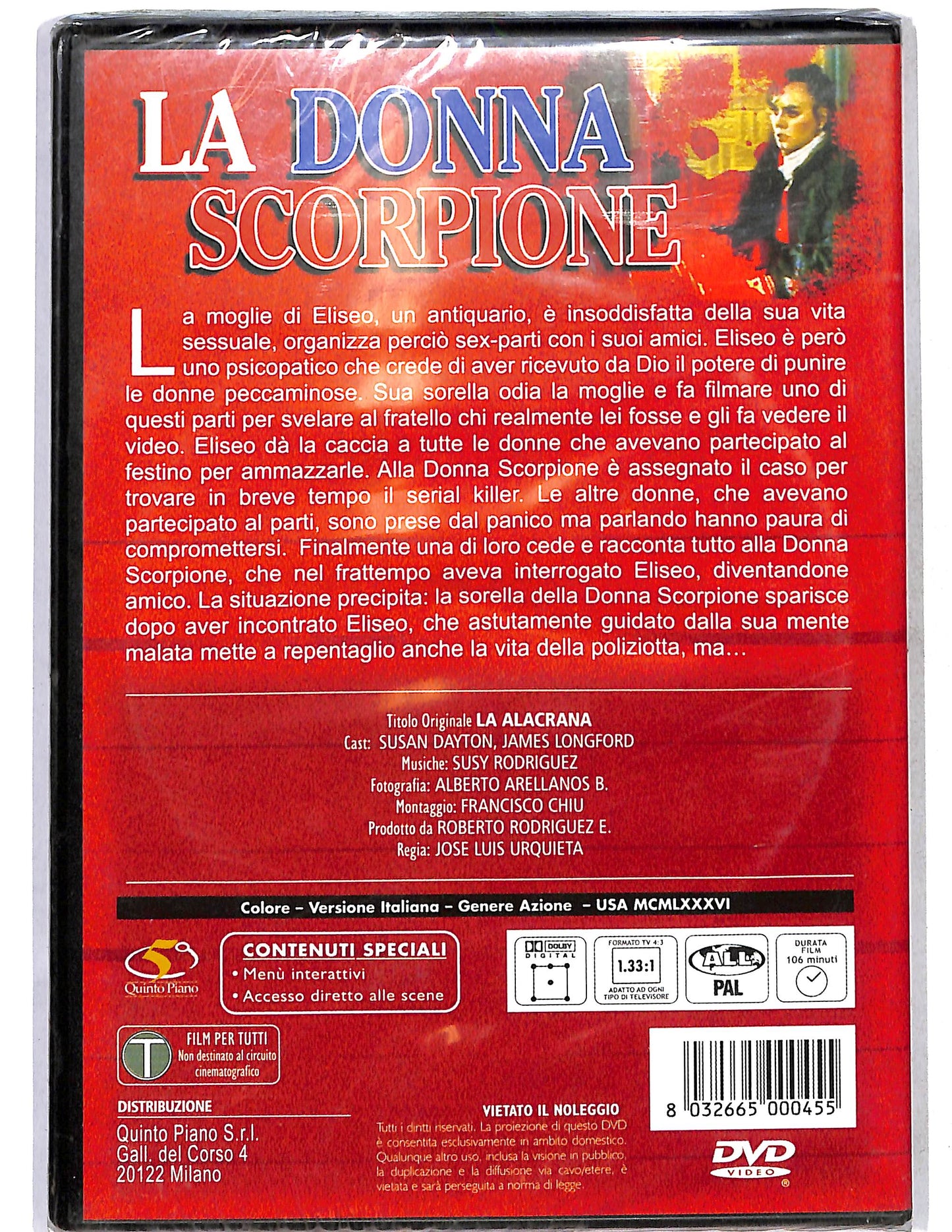 EBOND La donna scorpione DVD D644136