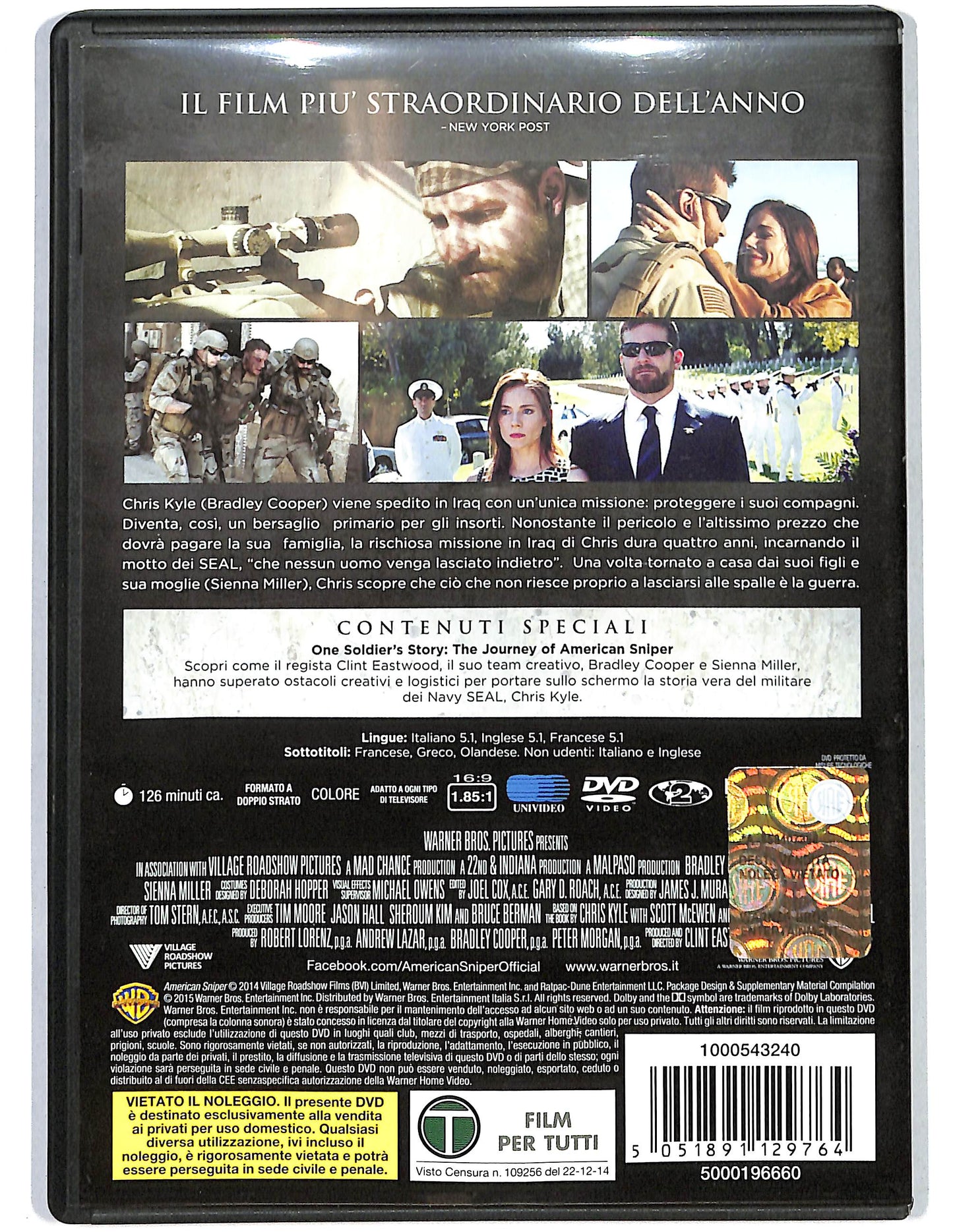 EBOND American Sniper DVD D644221
