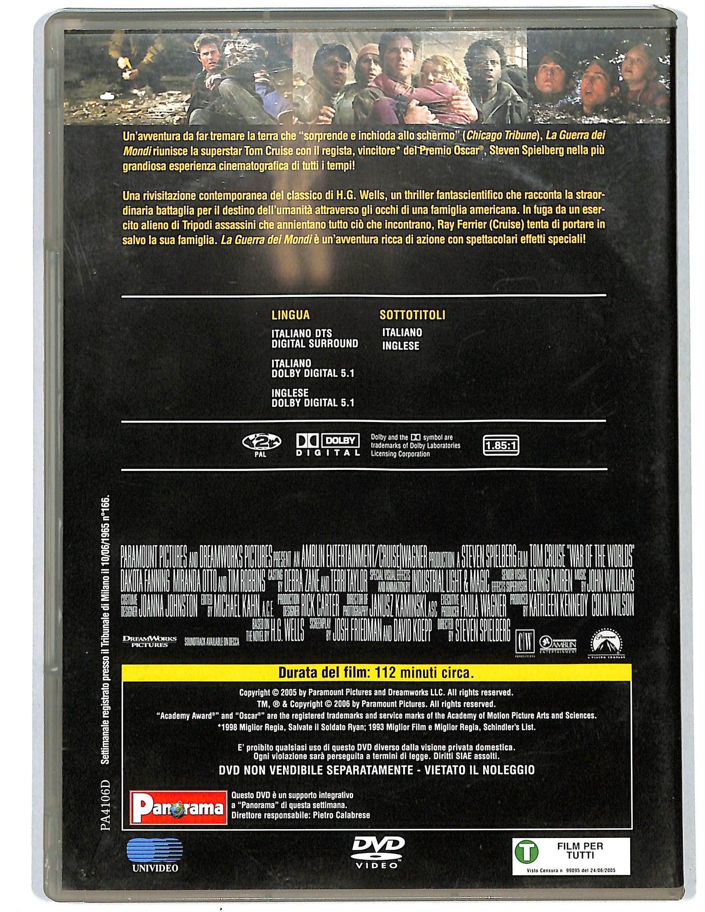 EBOND La guerra dei mondi EDITORIALE DVD D644253