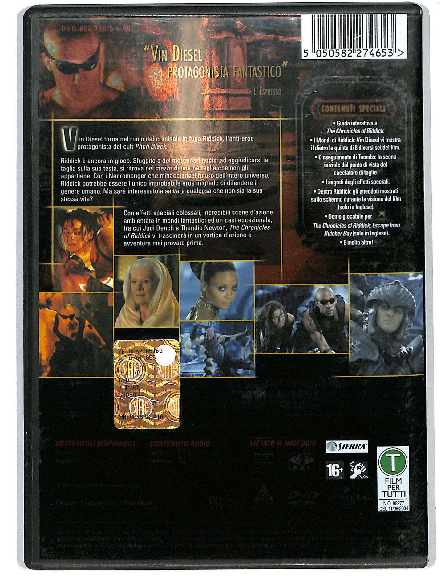 EBOND Riddick DVD D644345
