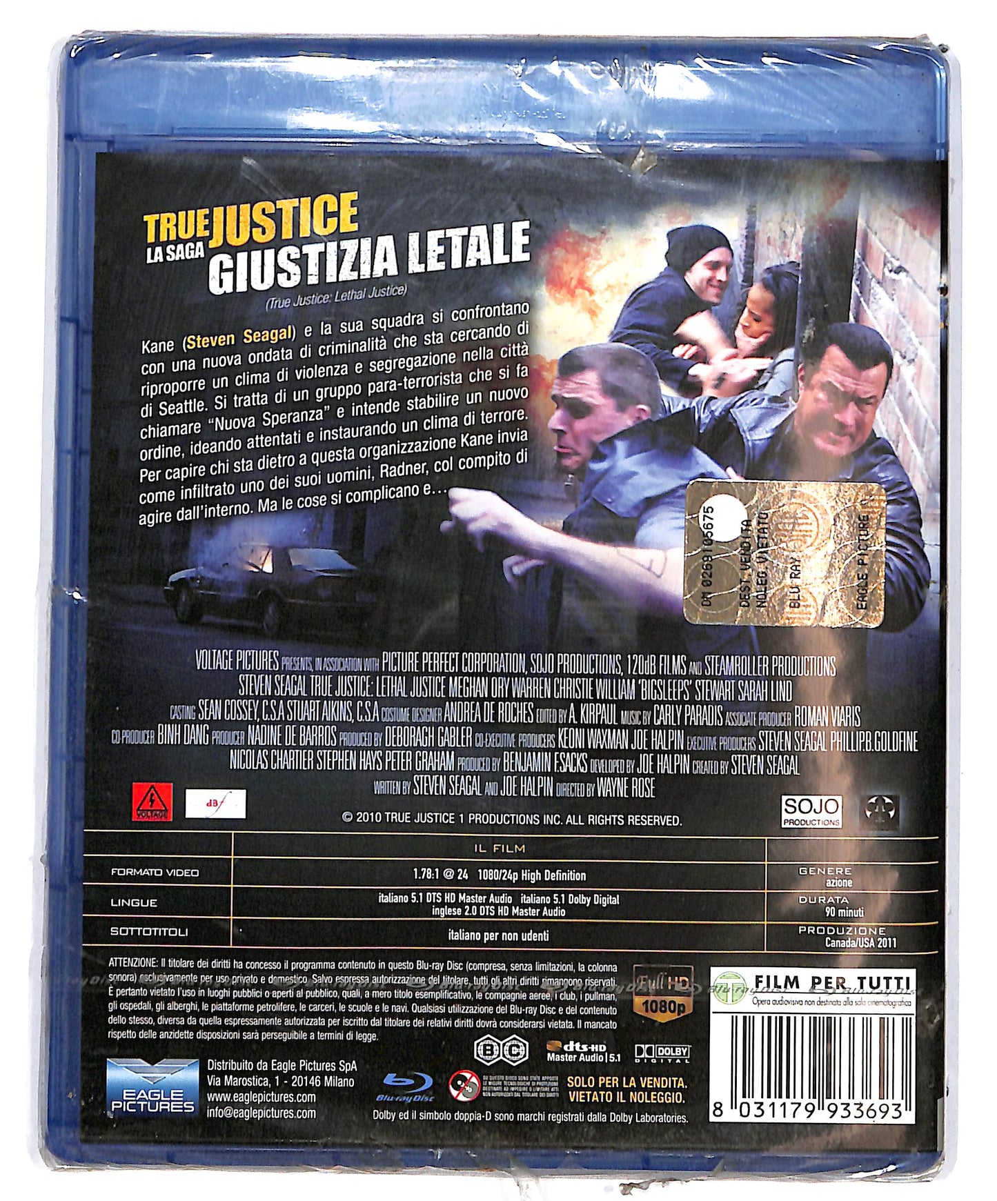 EBOND True Justice. Giustizia letale BLURAY BLURAY BLURAY D644426
