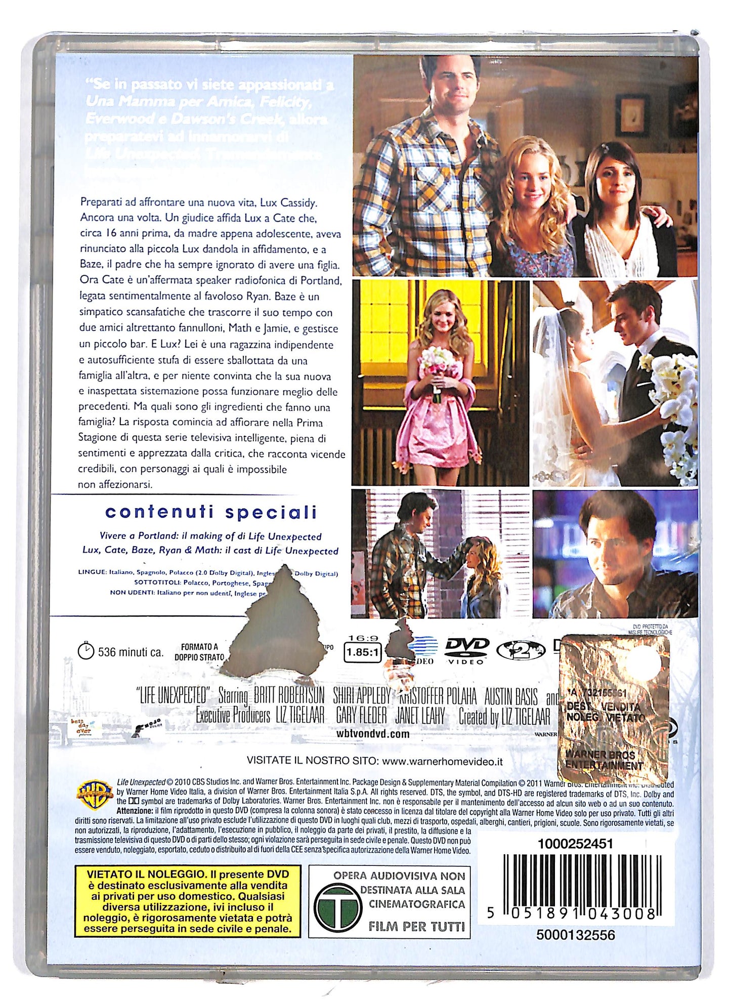 EBOND Life Unexpected Prima Stagione Completa DVD D644450