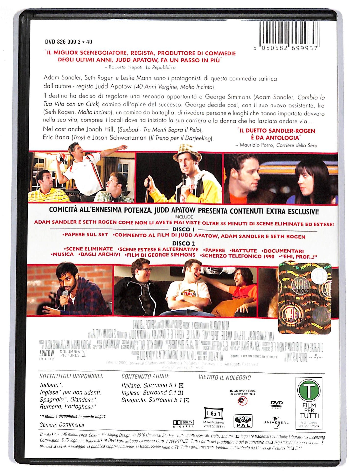 EBOND funny people EDIZIONE SPECIALE 2 dischi DVD D644513