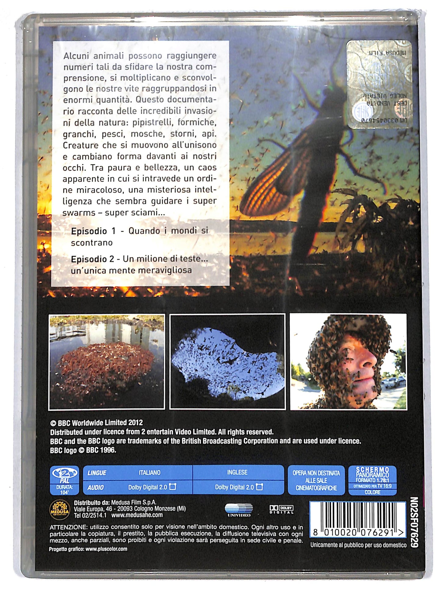 EBOND superswarms - le incredibili invasioni della natura DVD D644516