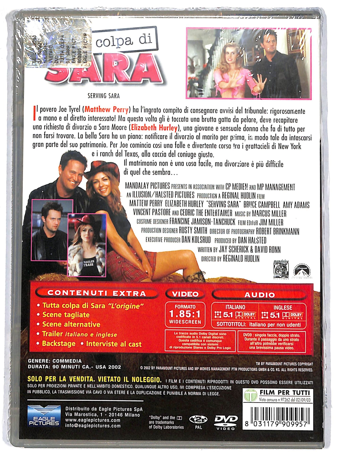 EBOND Tutta colpa di Sara DVD D644532