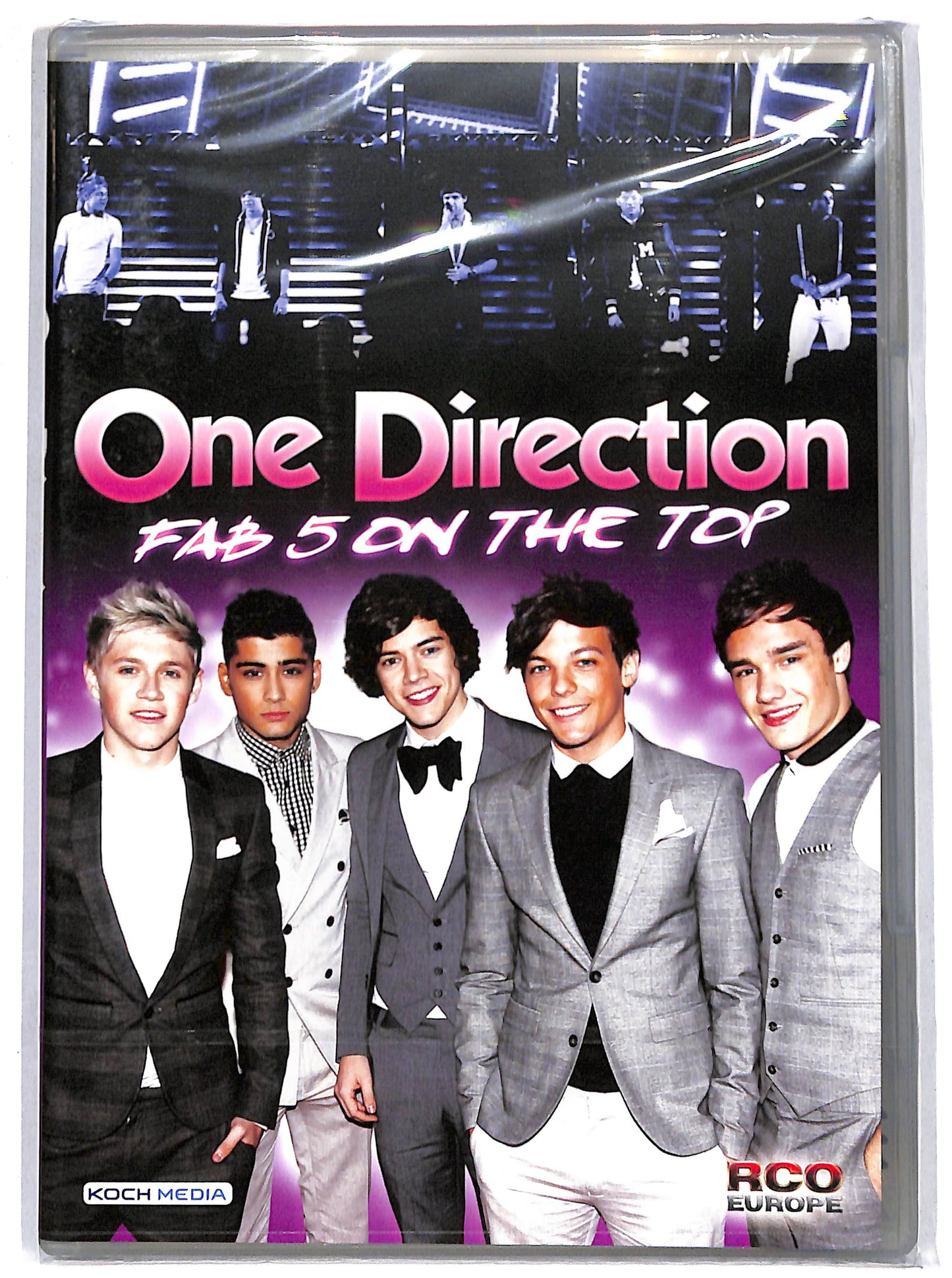 EBOND one direction fab 5 on the top DVD D644561