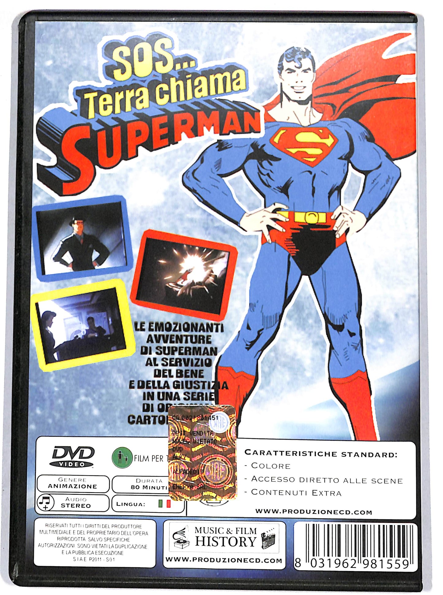 EBOND sos...terra chiama superman DVD D644562