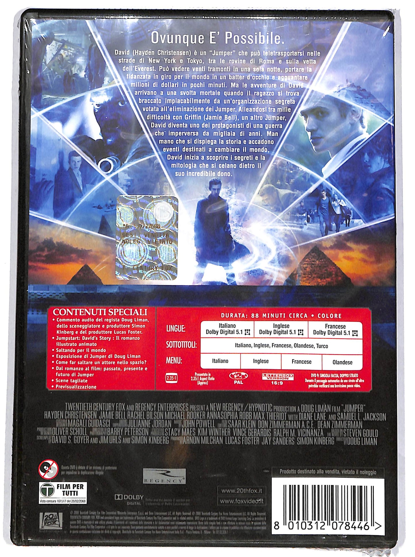 EBOND Jumper - Senza confini DVD D644625