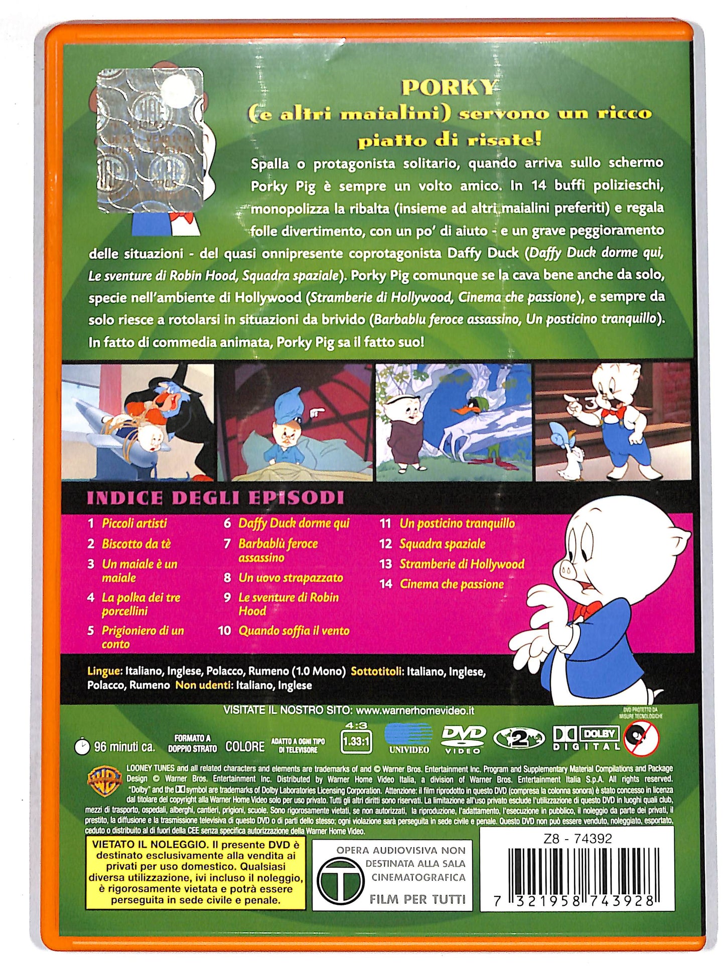 EBOND daffy duck e porky pig volume 2 DVD D644908