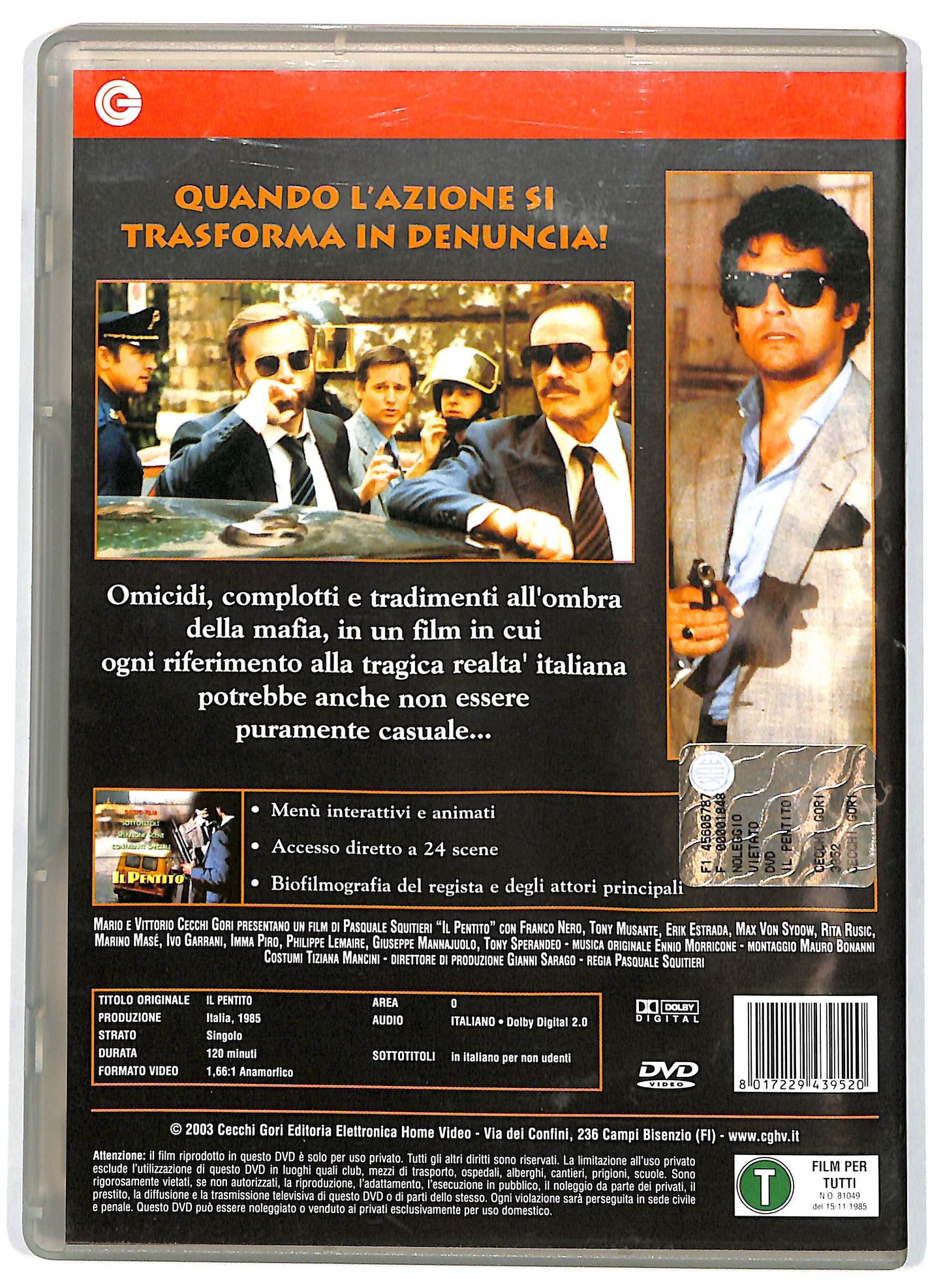 EBOND Il pentito DVD D645116