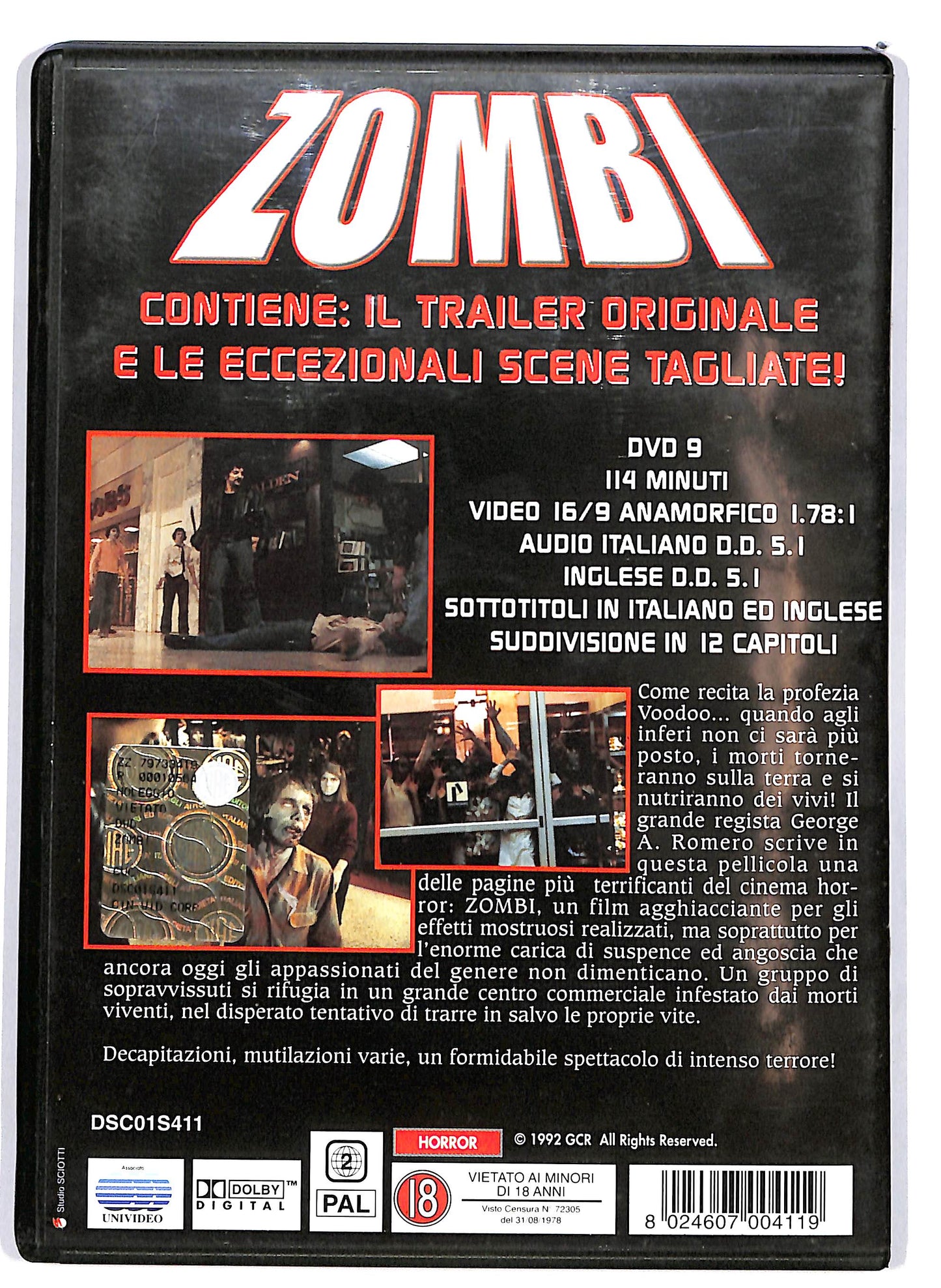 EBOND Zombi DVD D645152