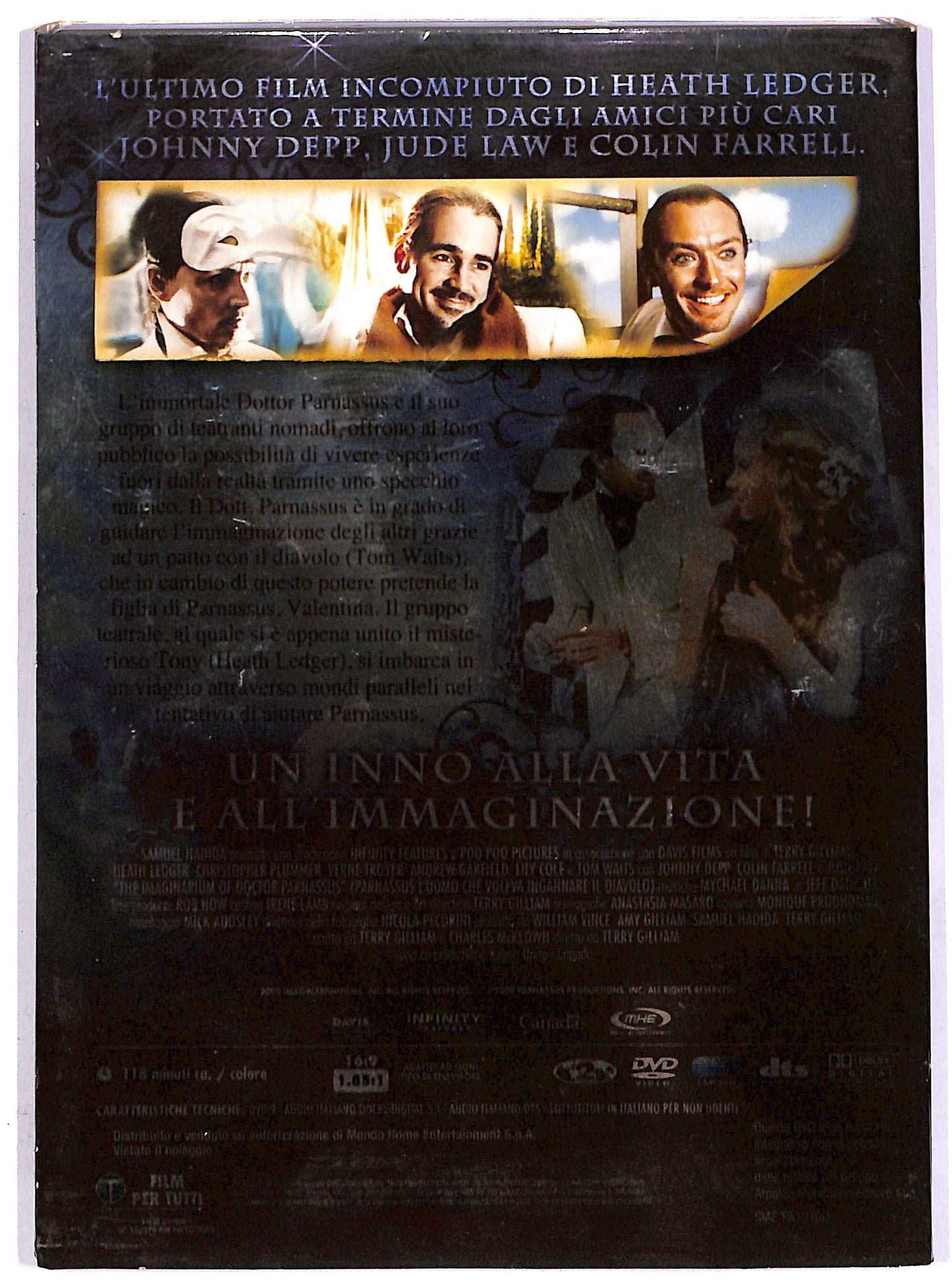 EBOND Parnassus SLIPCASE EDITORIALE DVD D645356