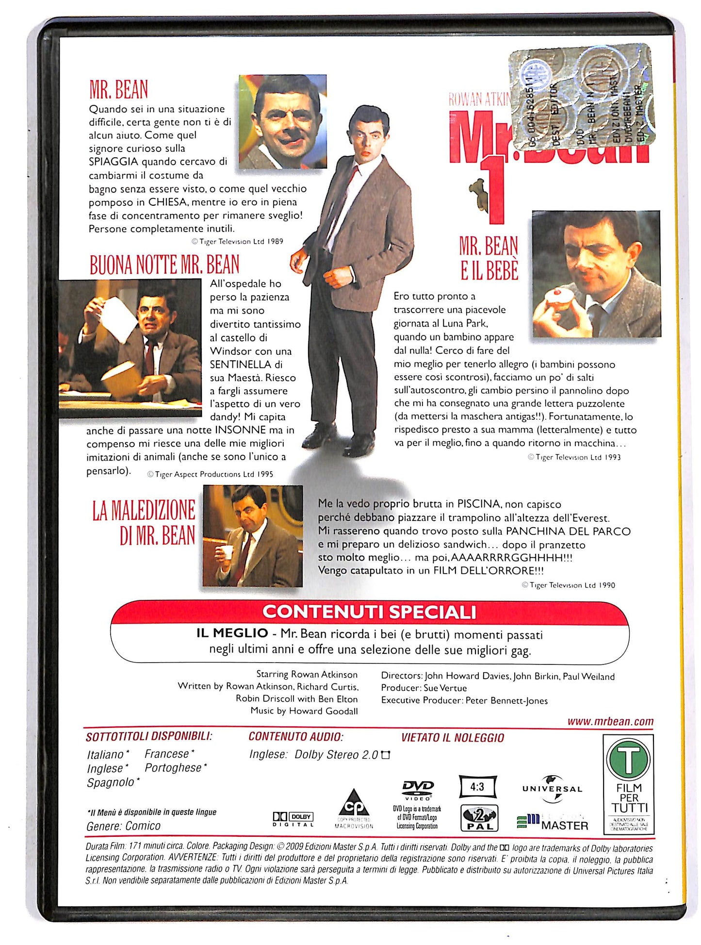 EBOND Mr. Bean - Volume 1 EDITORIALE DVD D645462