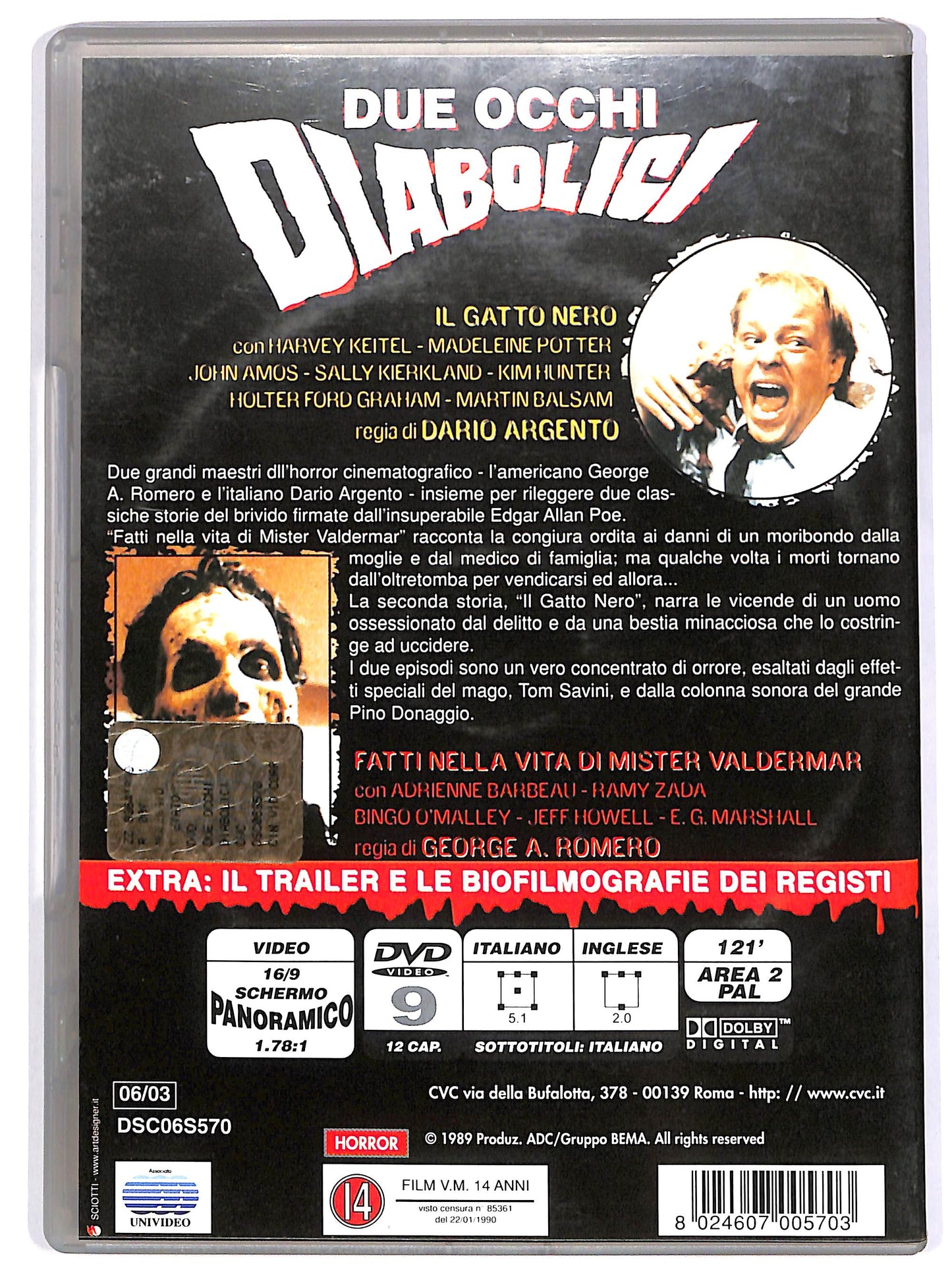 EBOND Due occhi diabolici DVD D645505