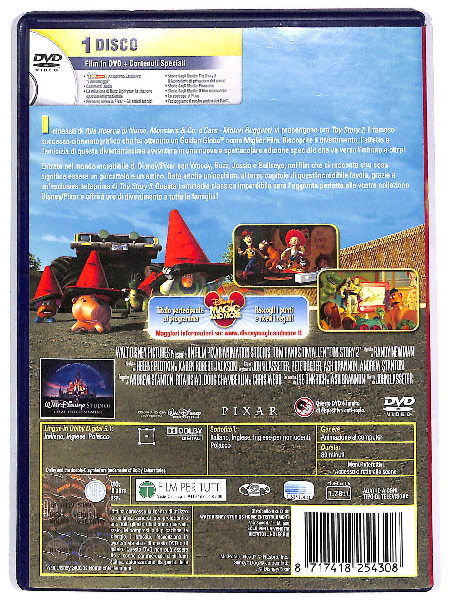 EBOND Toy Story 2 EDIZIONE SPECIALE DVD D645509