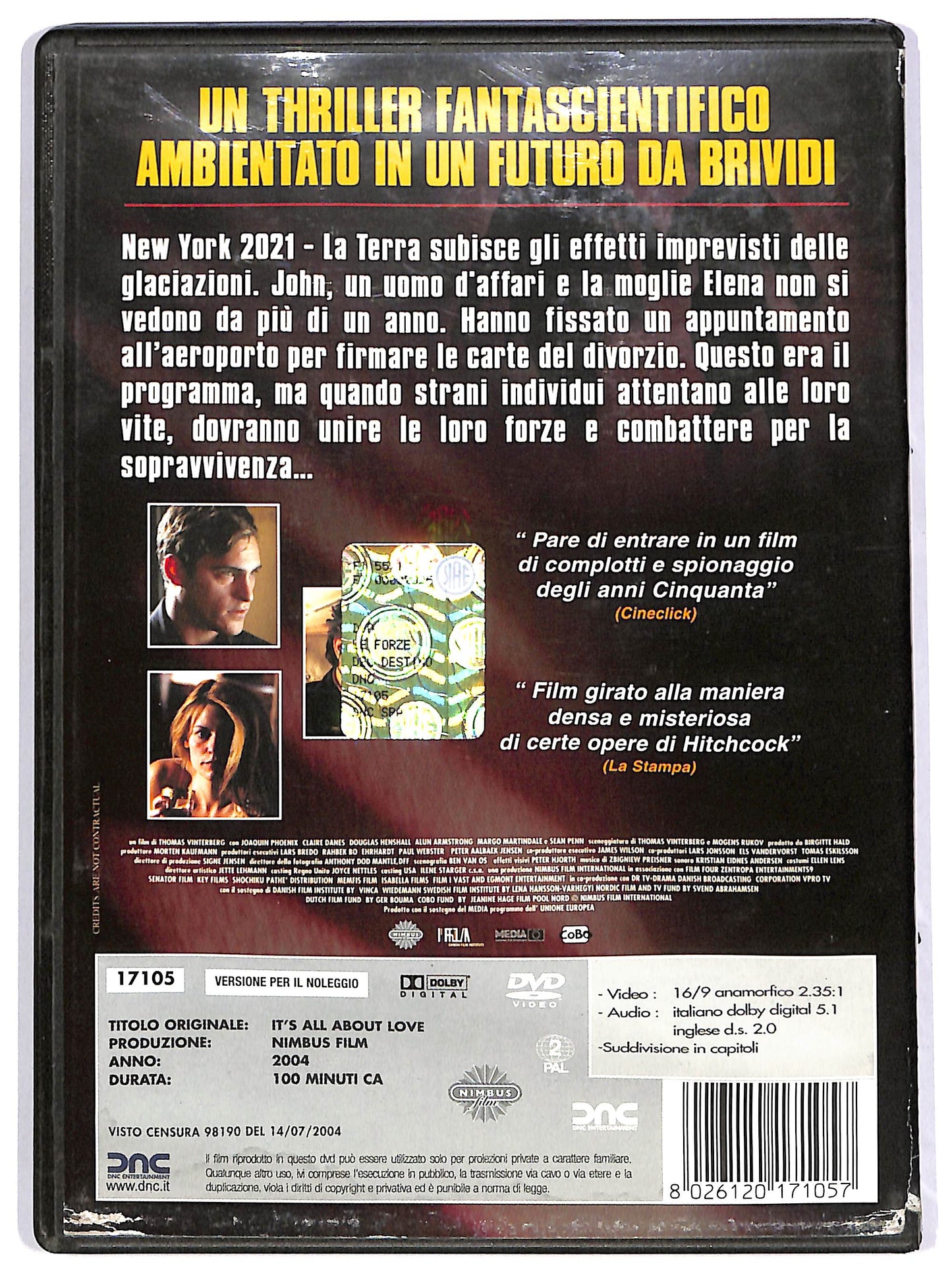 EBOND Le forze del destino Noleggio DVD D645546