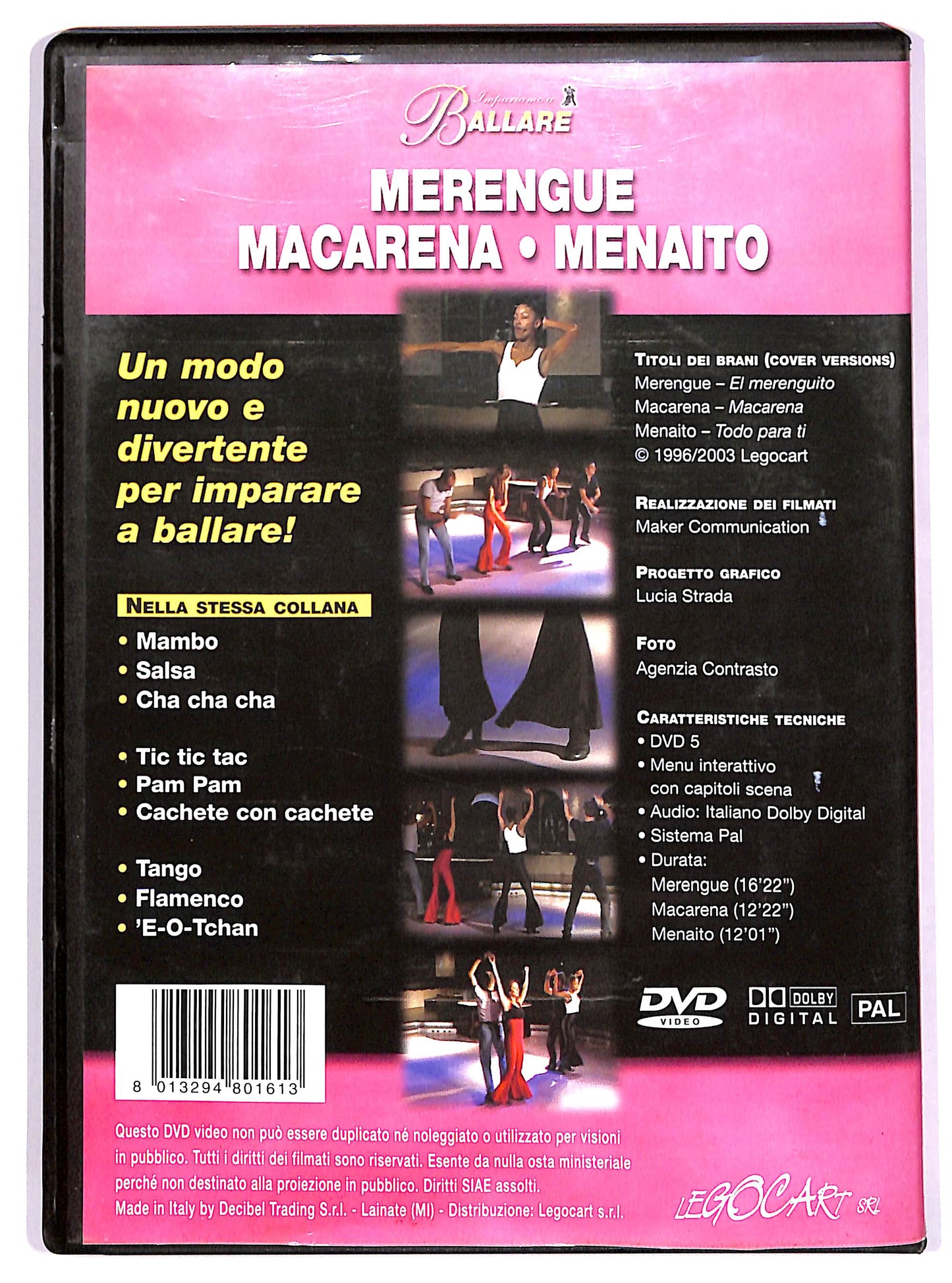 EBOND Impariamo a ballare - Merengue, Macarena, Menaito DVD D645554