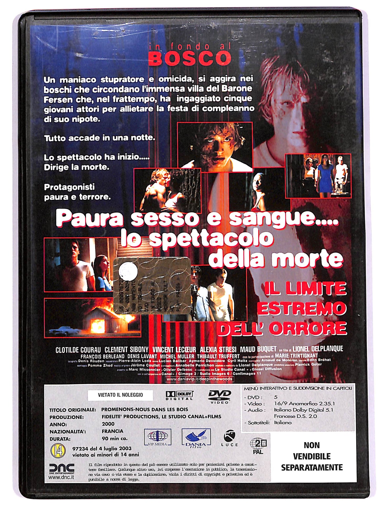 EBOND In fondo al bosco EDITORIALE DVD D645642