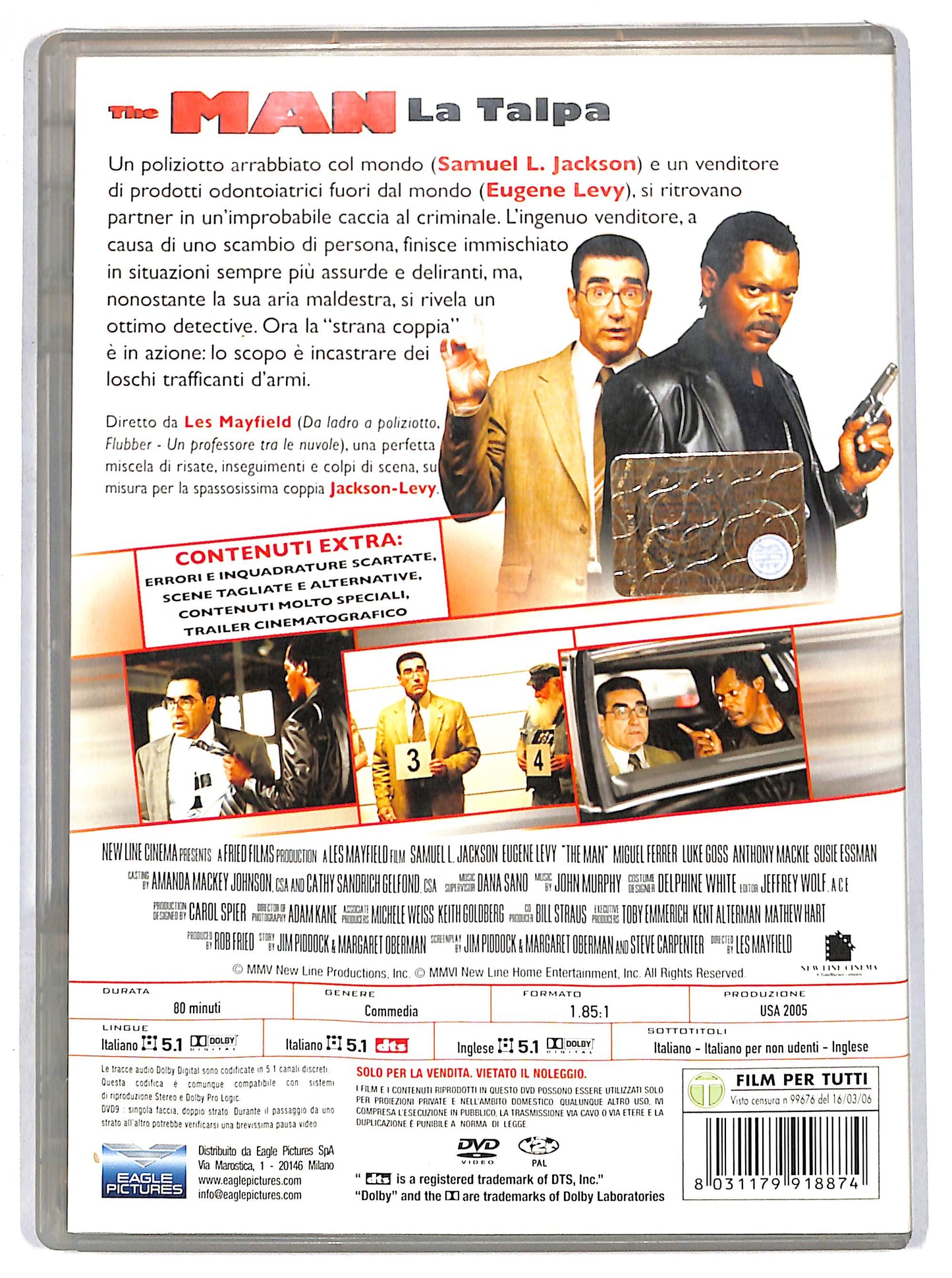EBOND the man - la talpa DVD D645755