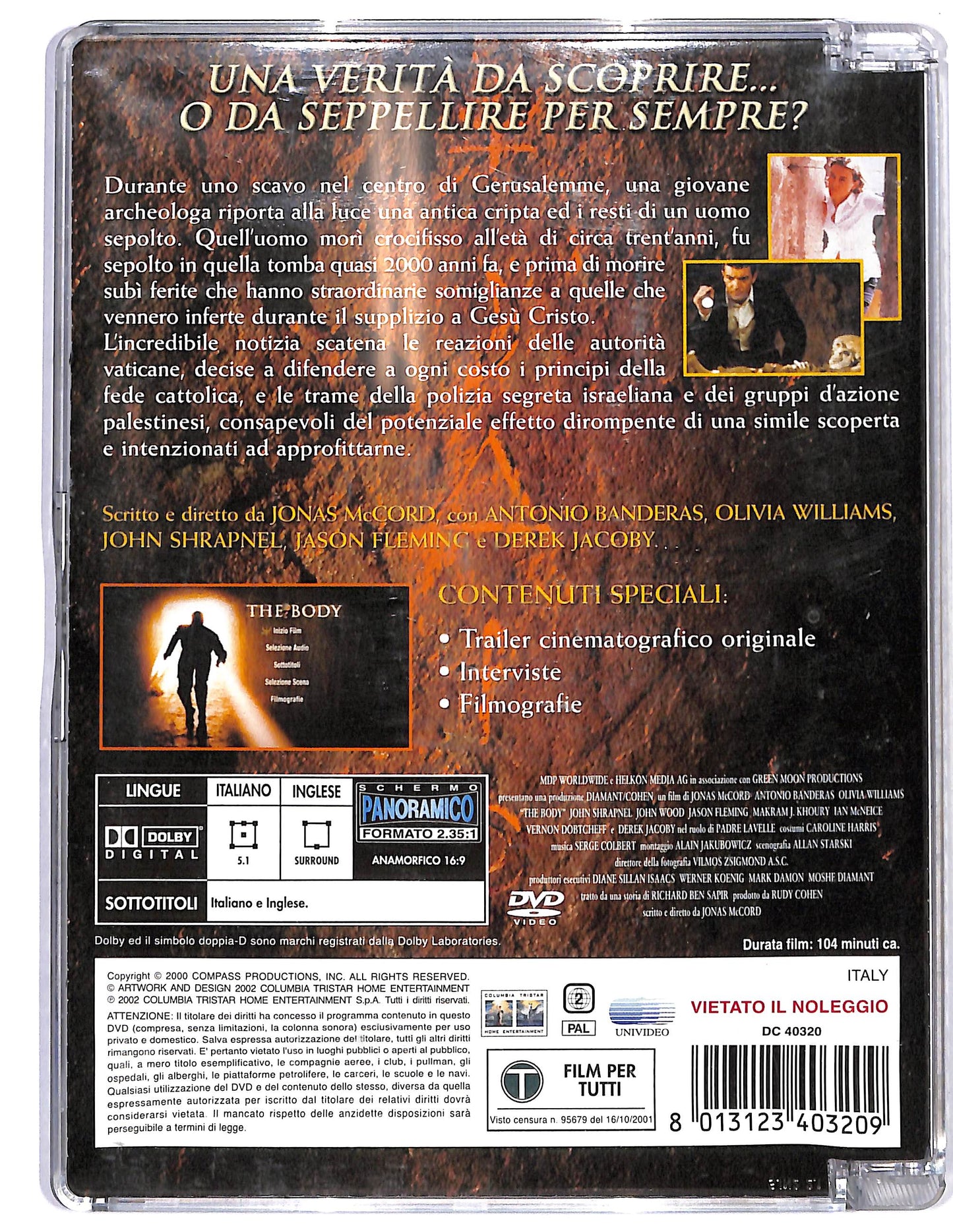 EBOND The body SJB DVD D645937