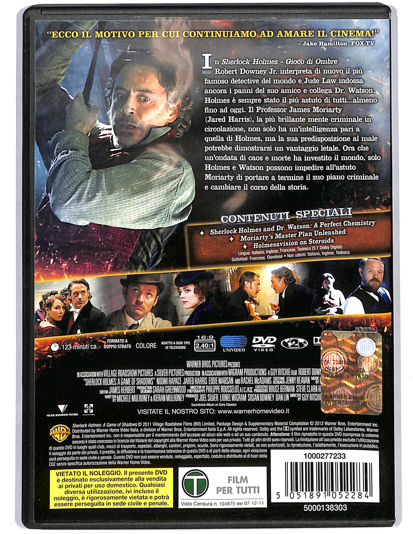 EBOND Sherock Holmes Gioco di ombre DVD D646126
