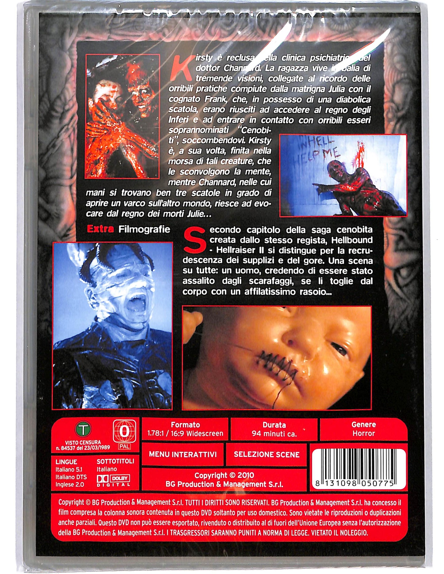 EBOND Hellbound Hellraiser II Prigionieri dell'Inferno DVD D646162