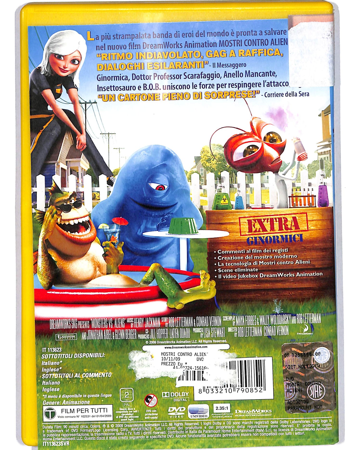 EBOND Mostri contro alieni NOLEGGIO DVD D646209
