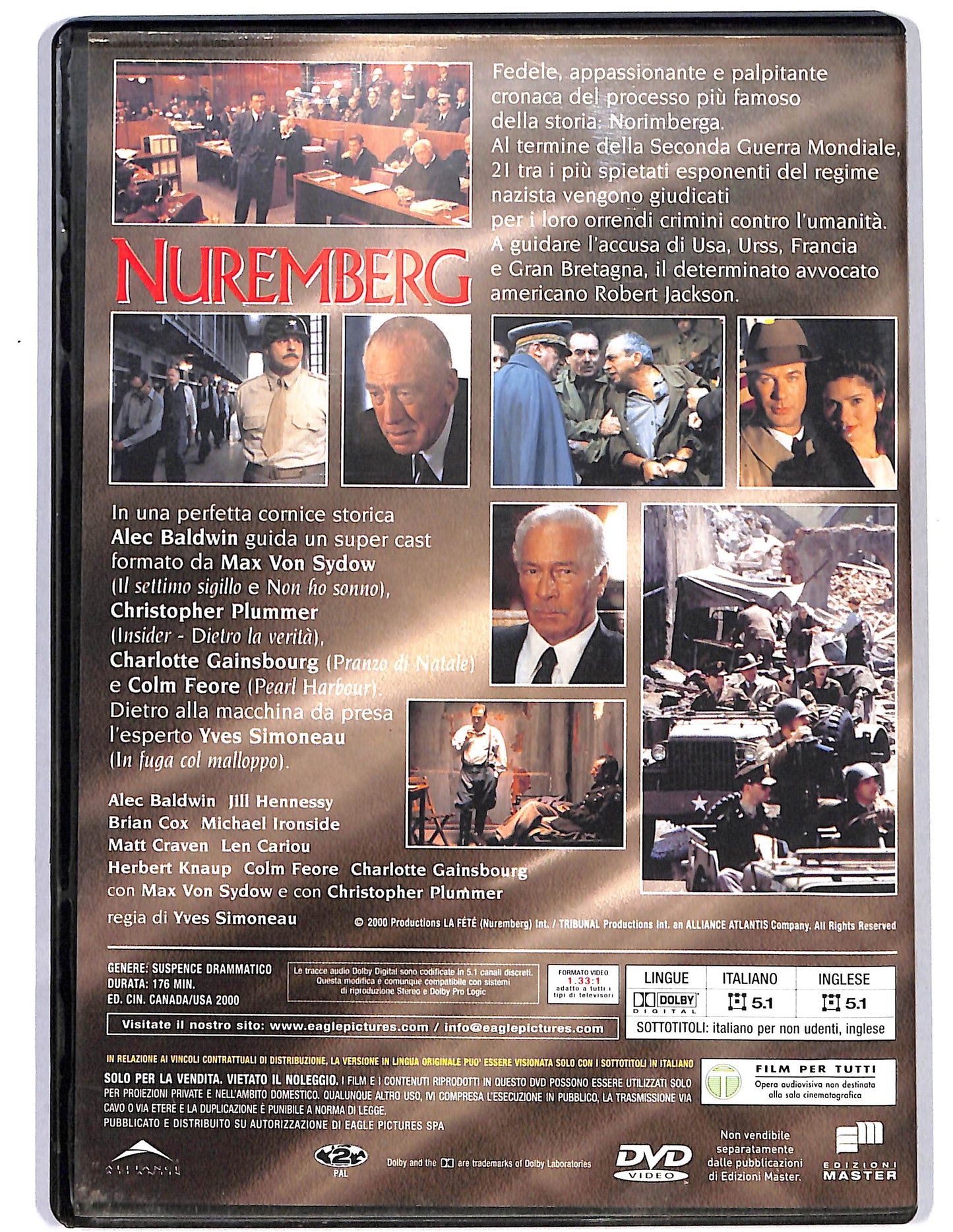 EBOND Nuremberg EDITORIALE DVD D646237