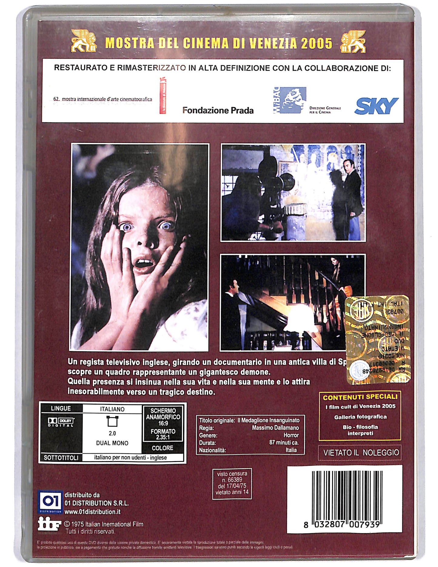 EBOND Il medaglione insanguinato DVD D646265