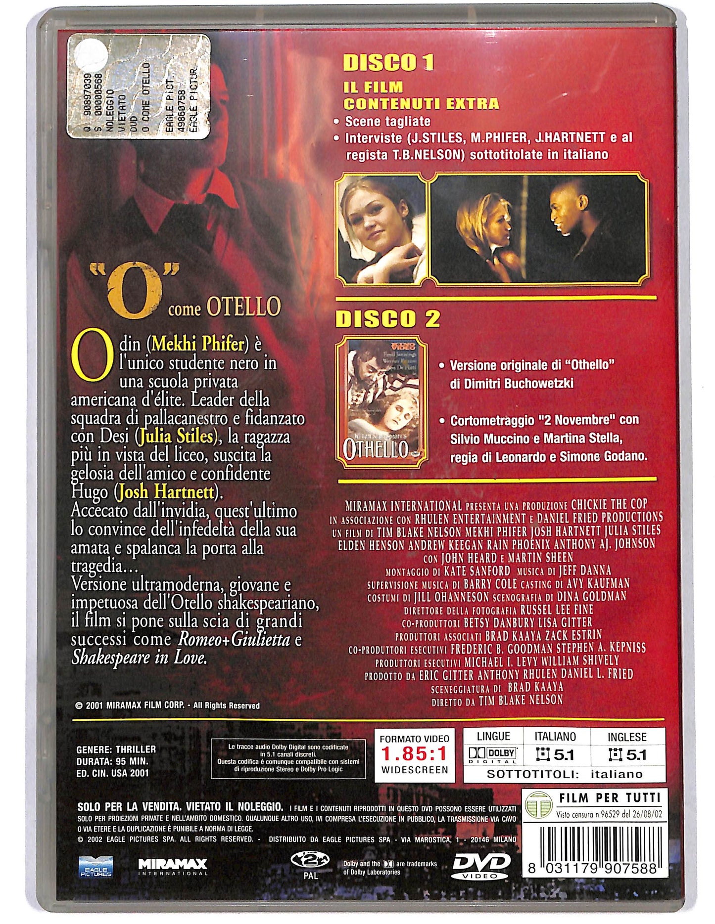 EBOND O come Otello DVD D646417