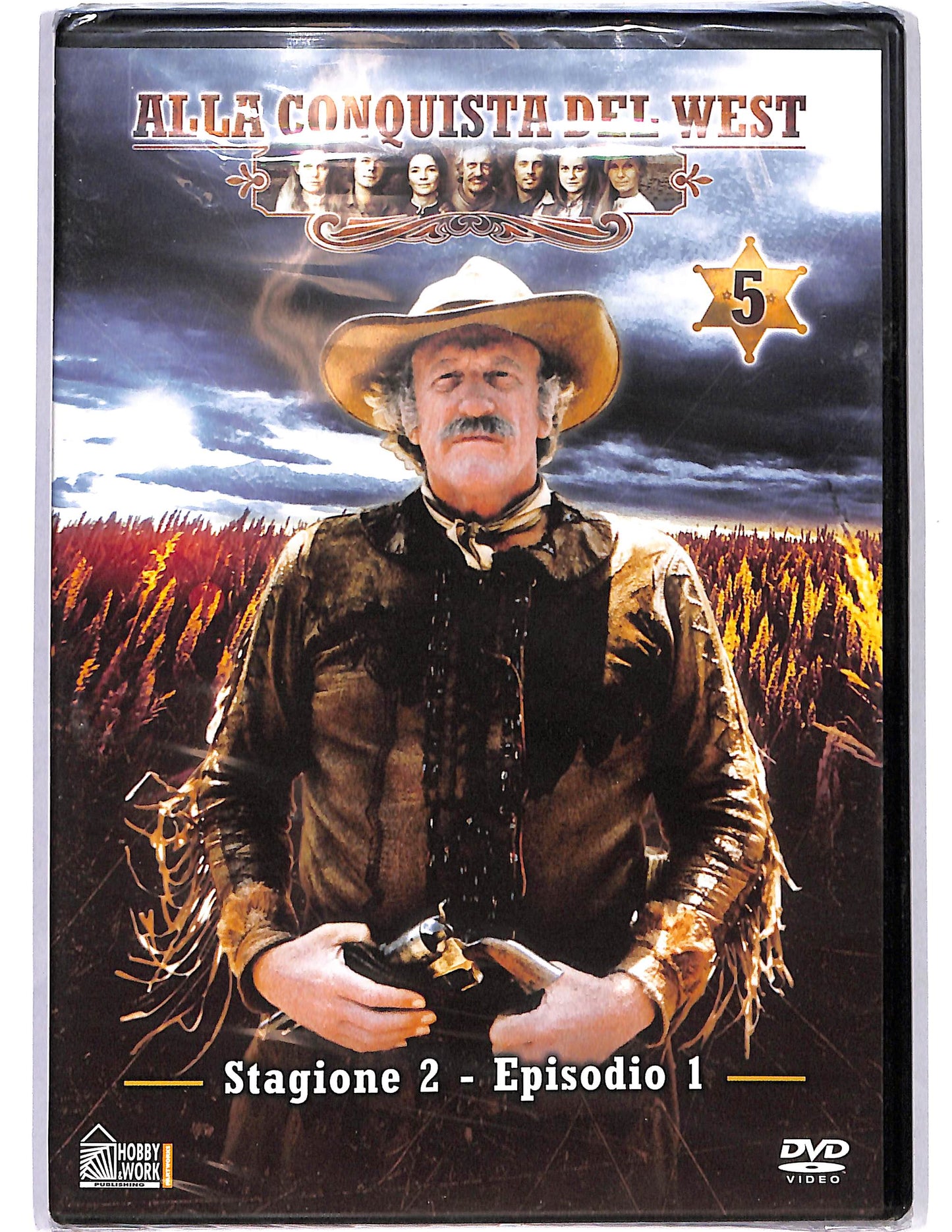 EBOND Alla conquista del west St.2  Ep.1 Vol.5 EDITORIALE DVD D646459