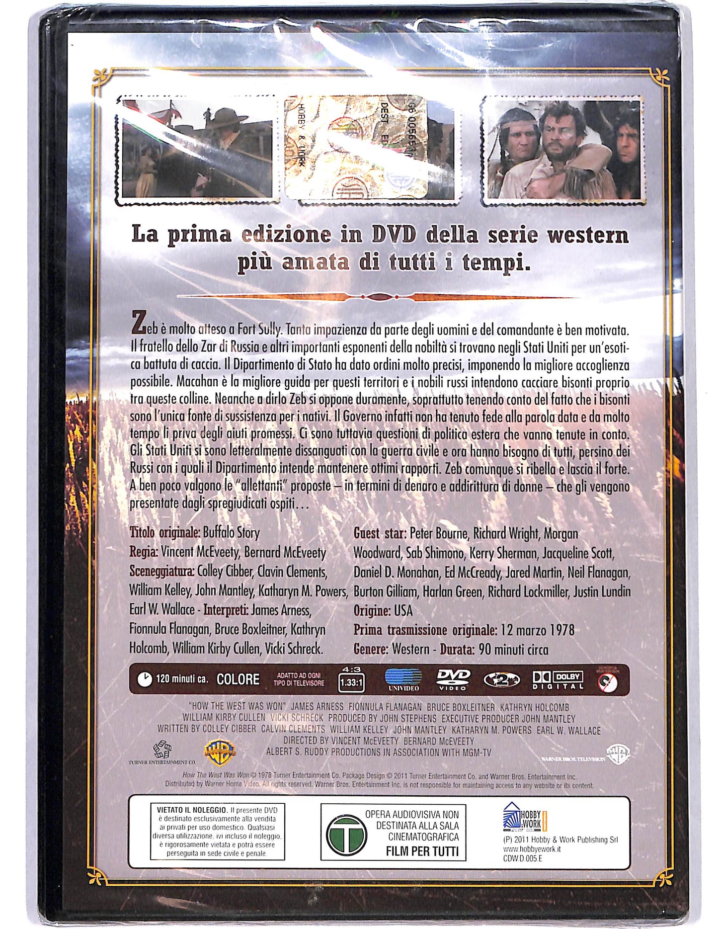 EBOND Alla conquista del west St.2  Ep.1 Vol.5 EDITORIALE DVD D646459