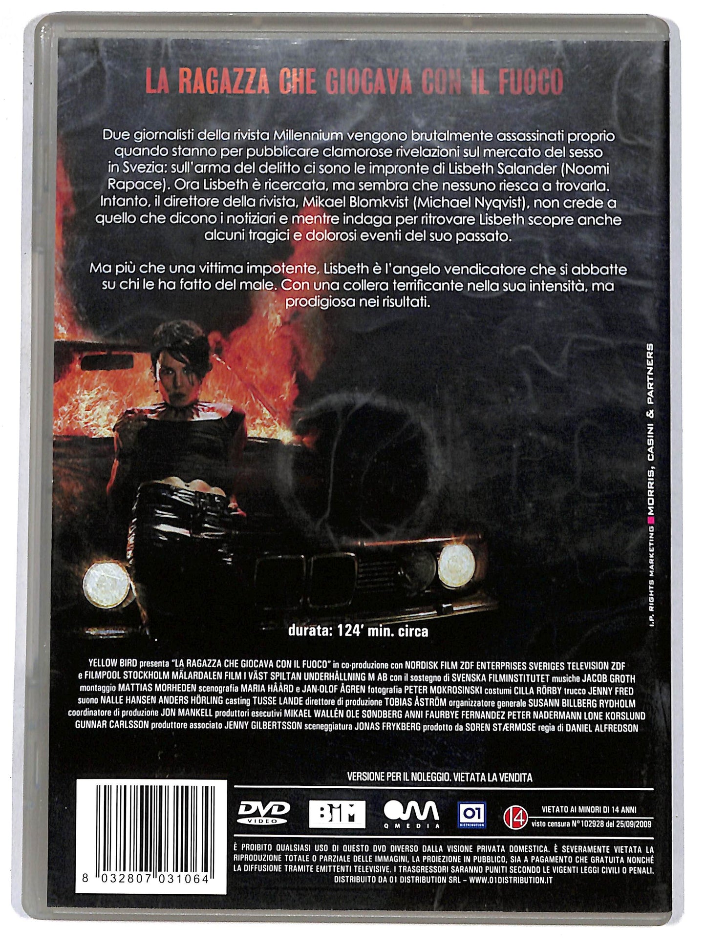 EBOND la ragazza che giocava con il fuoco DVD D646610
