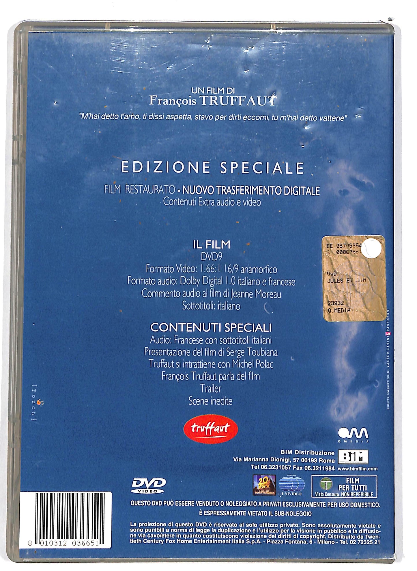 EBOND Jules e Jim DVD D646756