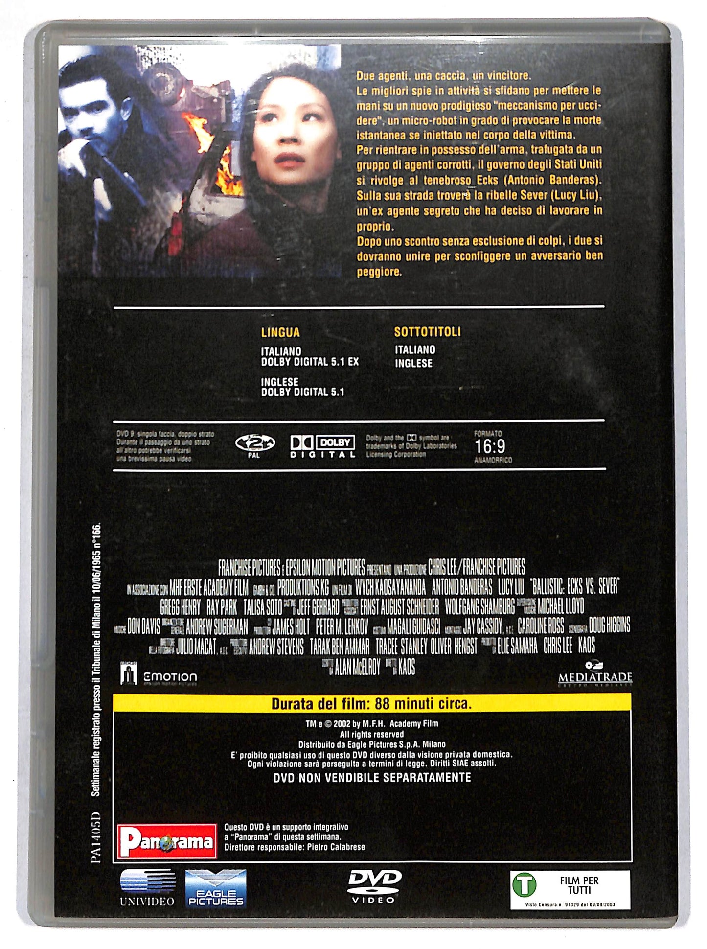 EBOND Ballistic EDITORIALE DVD D646845
