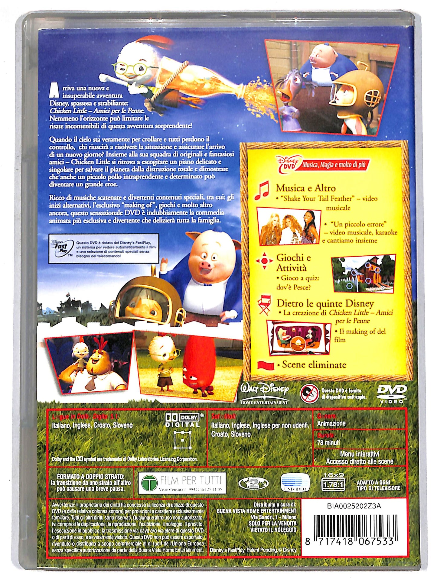EBOND chicken little - amici per le penne DVD D646859