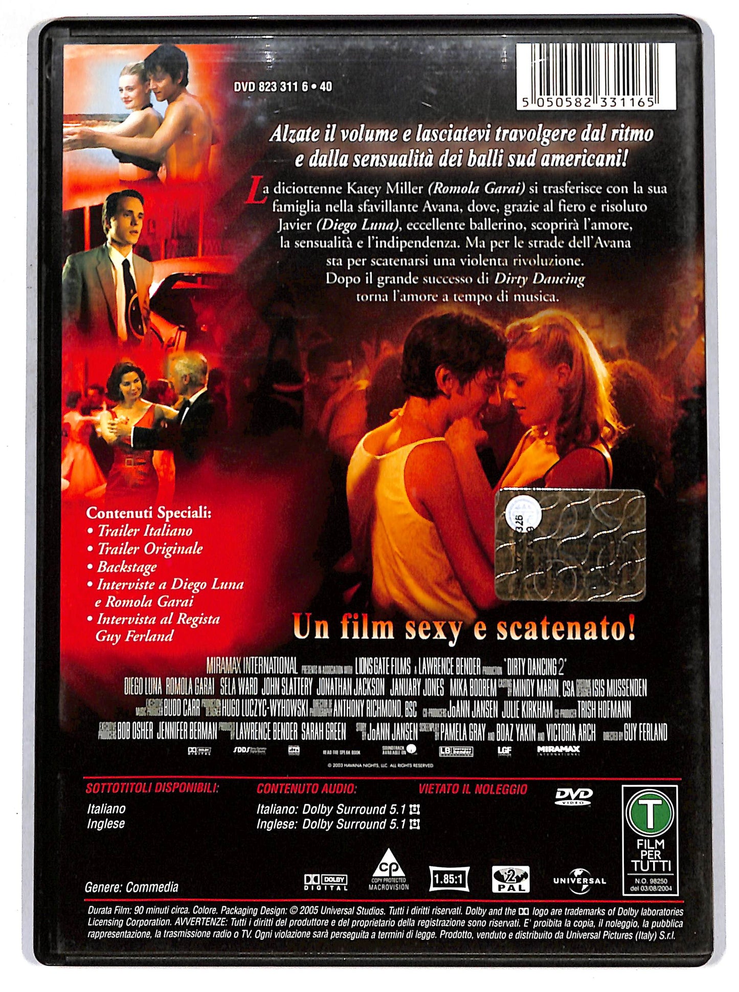 EBOND dirty dancing 2 DVD D646912