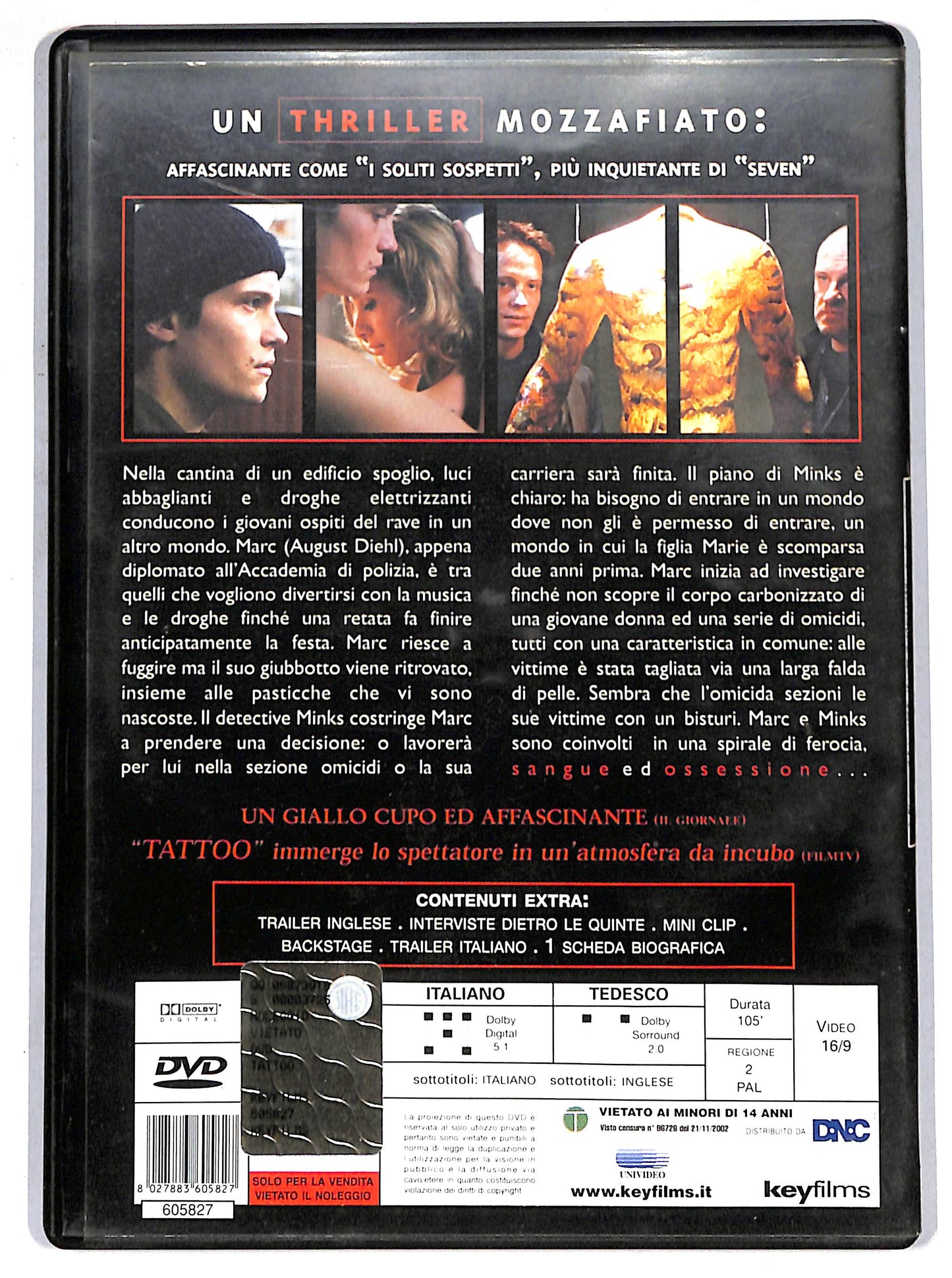 EBOND Tattoo DVD D646917