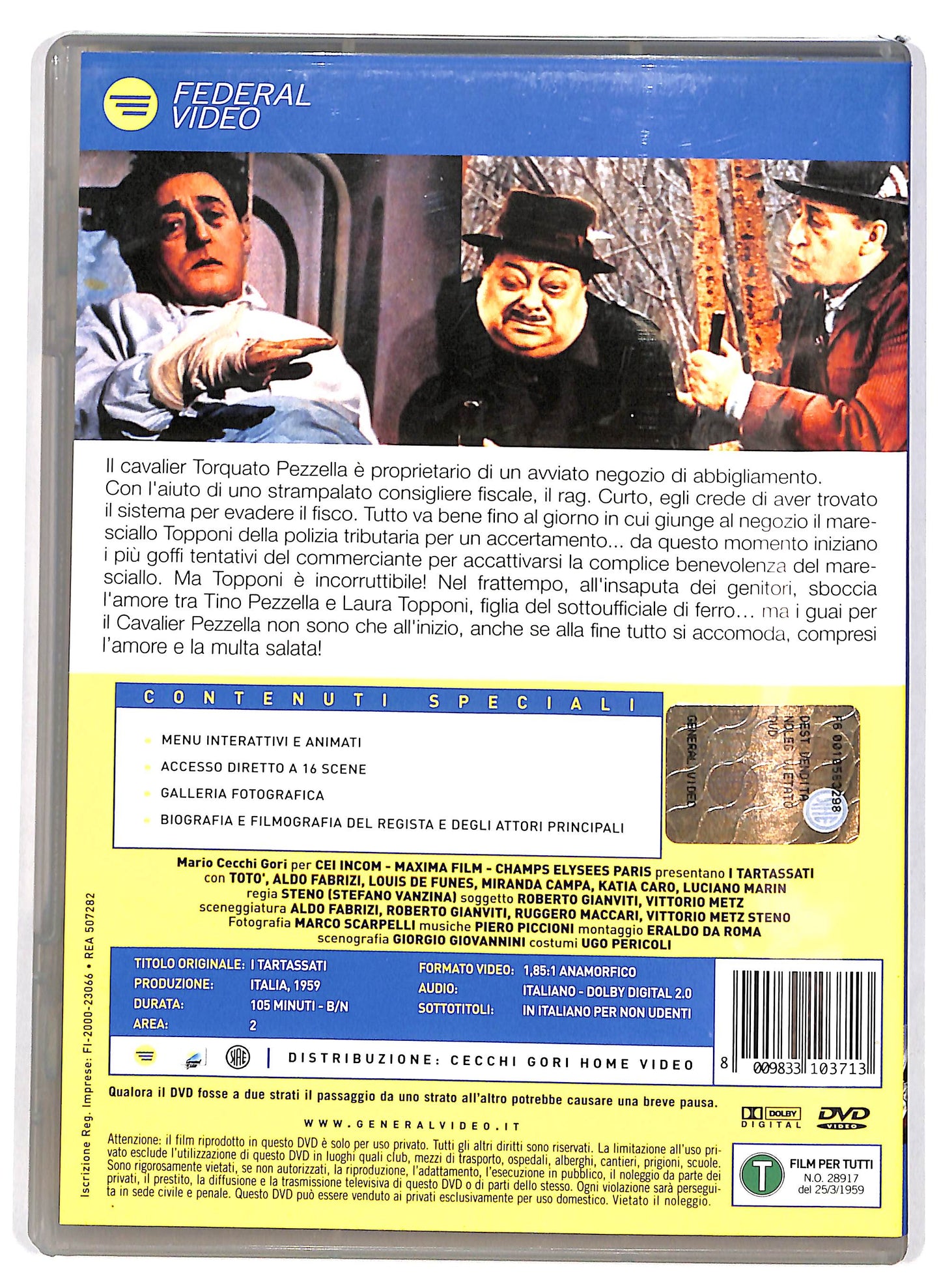 EBOND I tartassati DVD D647031