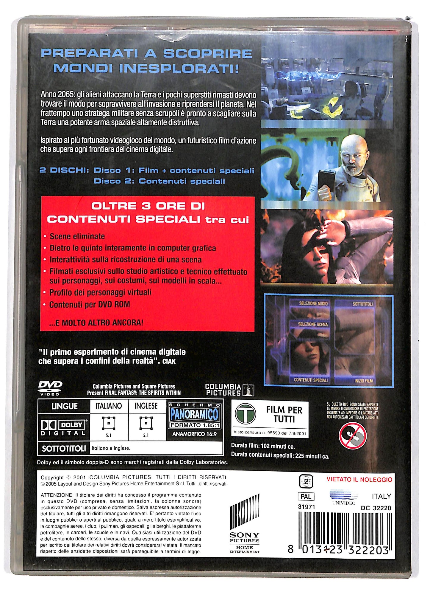 EBOND Final Fantasy 2 dischi DVD D647044