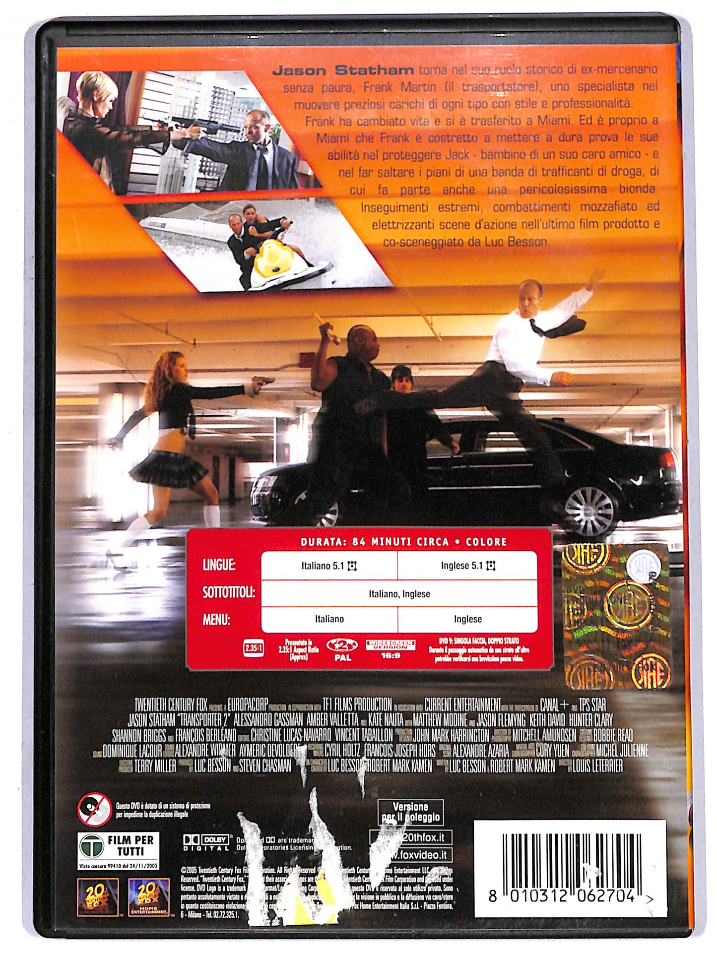 EBOND transporter extreme Noleggio DVD D647124